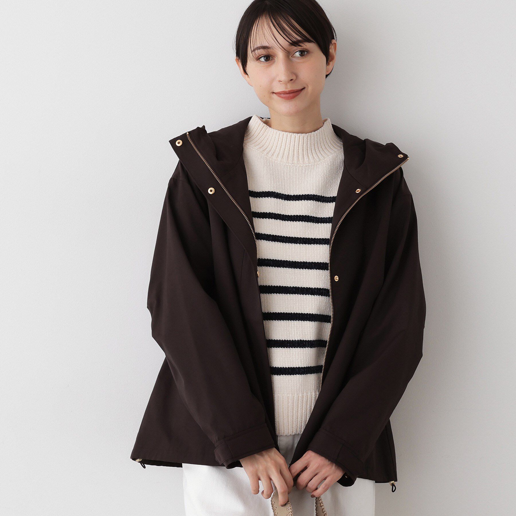 Dessin「【洗える】裾ドローコード付きマウンテンパーカ」|その他|