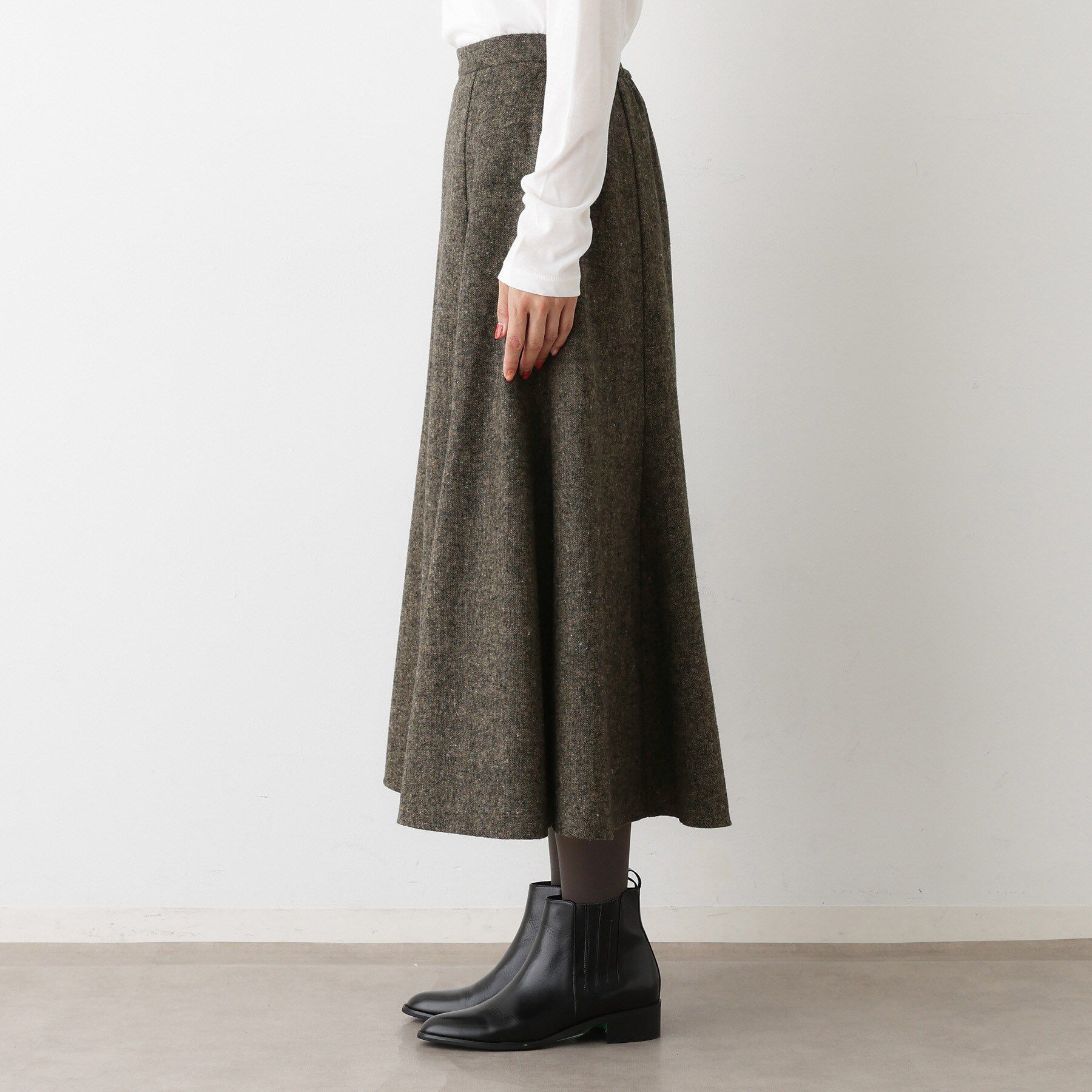 Dessin「【洗える】ツイードフレアスカート」|スカート|