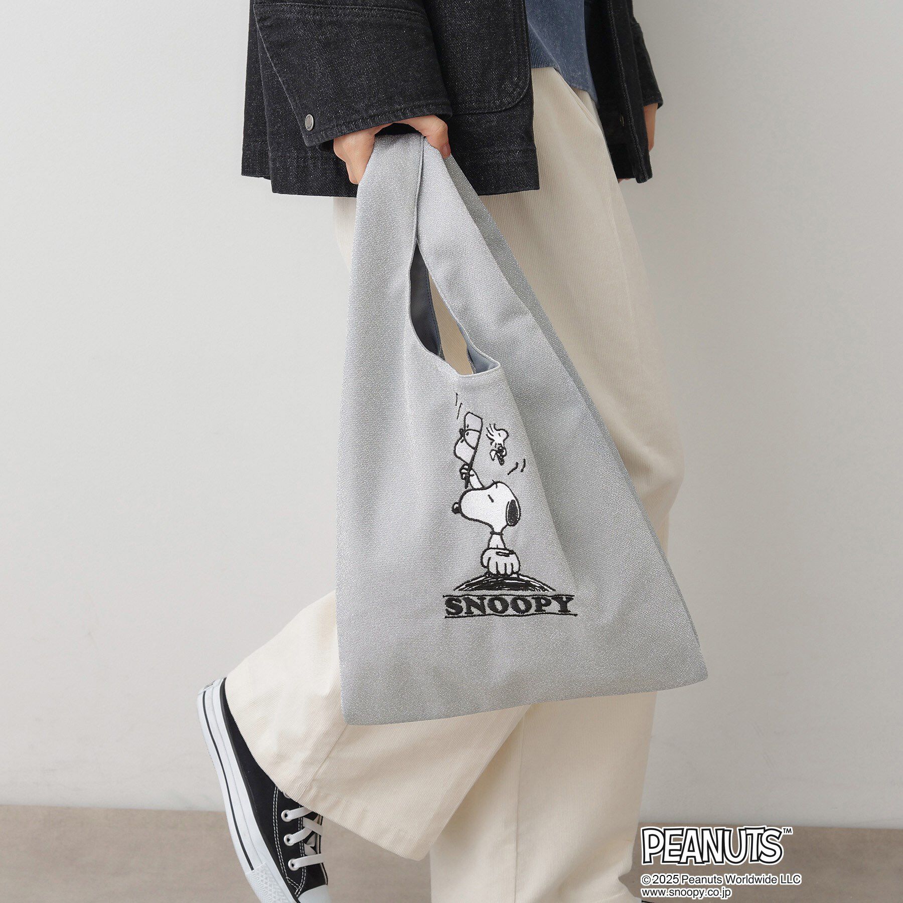 Dessin「PEANUTSラメBAG」|ハンドバッグ|