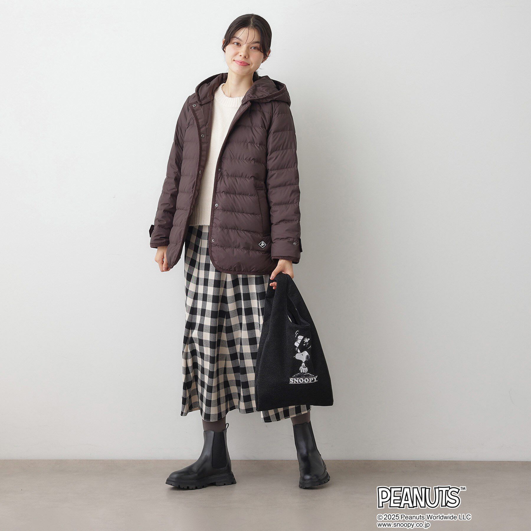 Dessin「PEANUTSラメBAG」|ハンドバッグ|