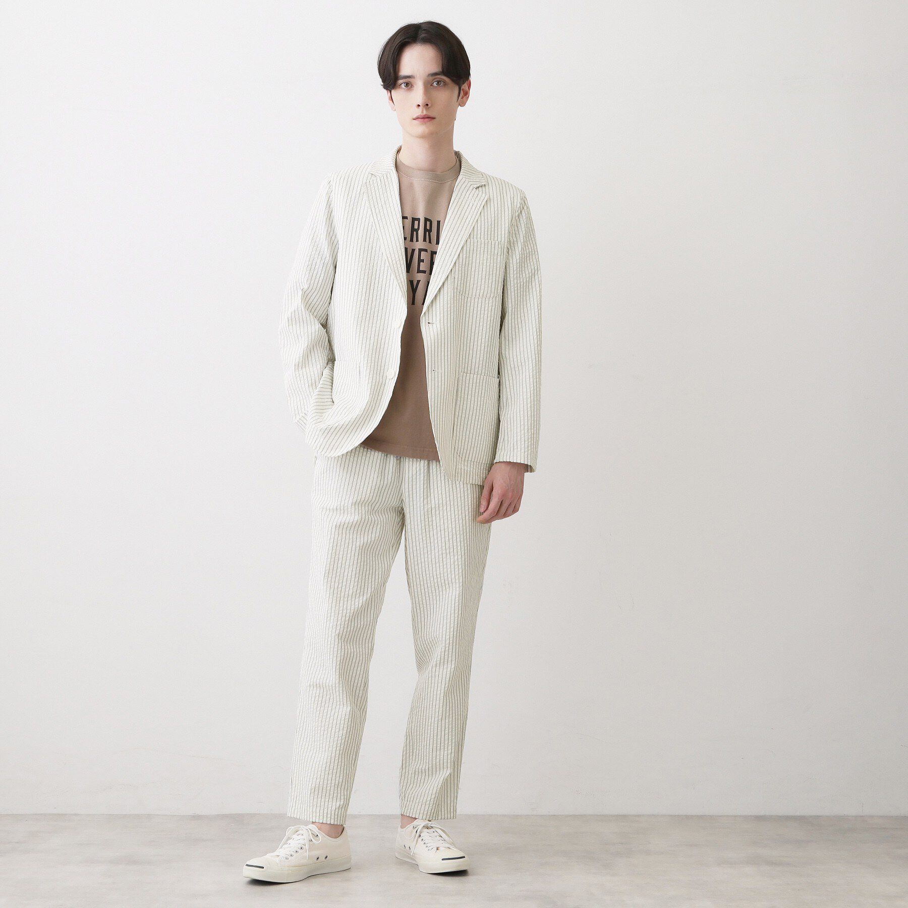 Dessin「サッカー素材 ジャケット」|テーラードジャケット|