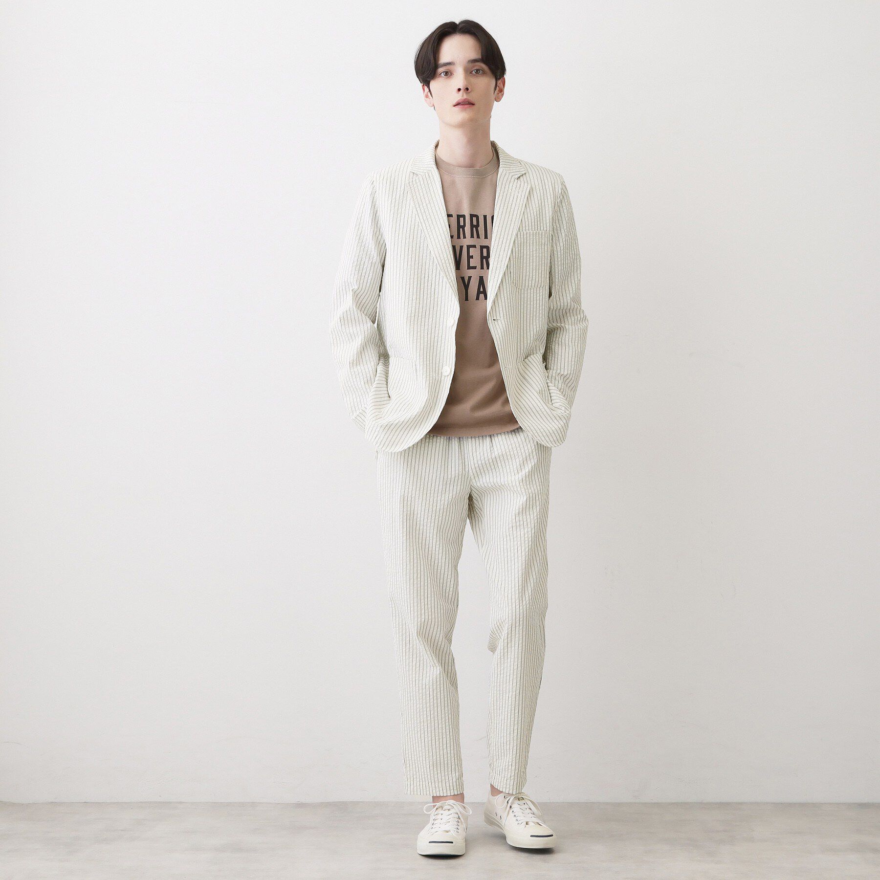 Dessin「サッカー素材 ジャケット」|テーラードジャケット|