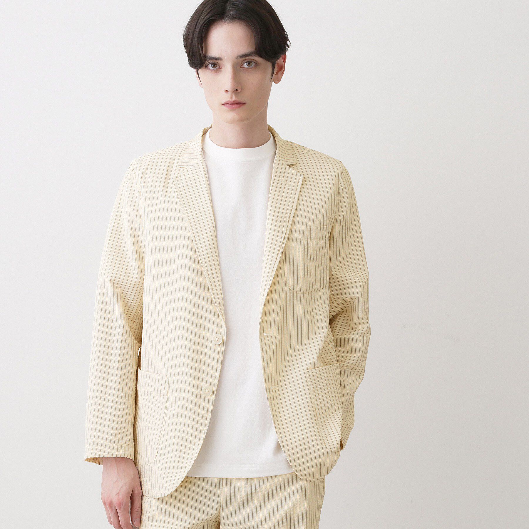 Dessin「サッカー素材 ジャケット」|テーラードジャケット|