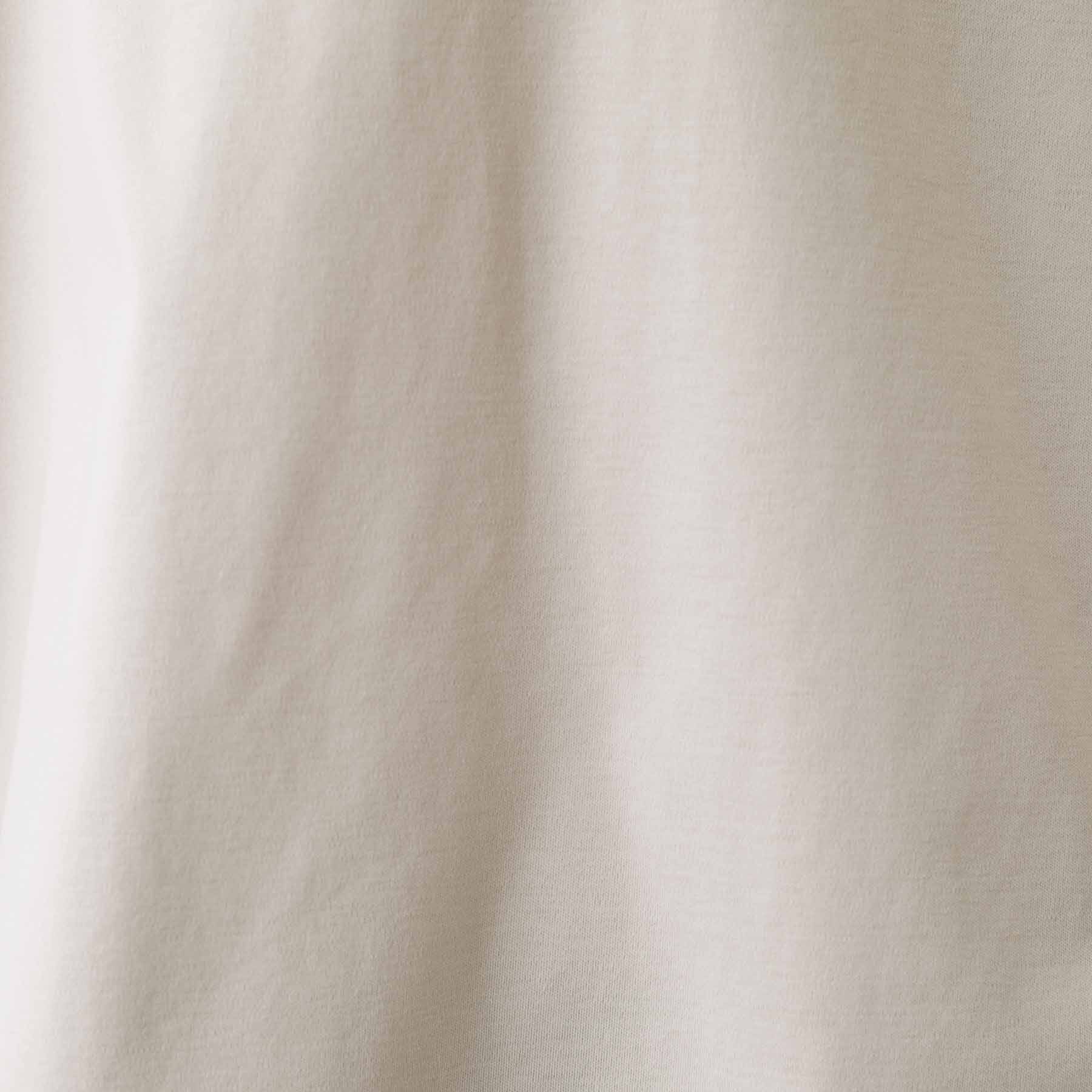 Dessin「【体型カバー/五分袖】美光沢カットソーボクシーシルエット」|Tシャツ・カットソー|