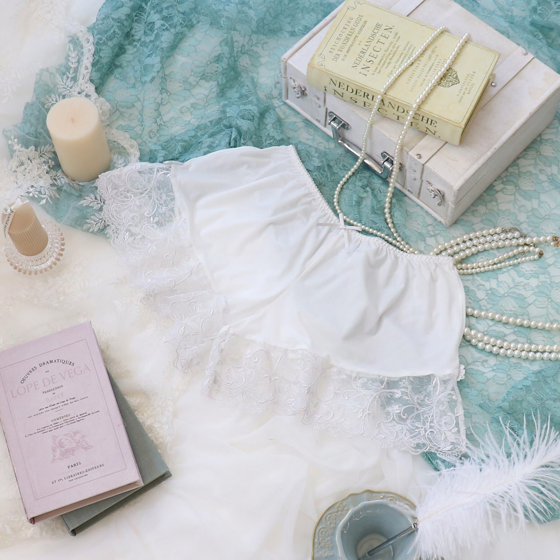 Risa Magli「マリッジ タップパンツ」|インナー|グレー(010)