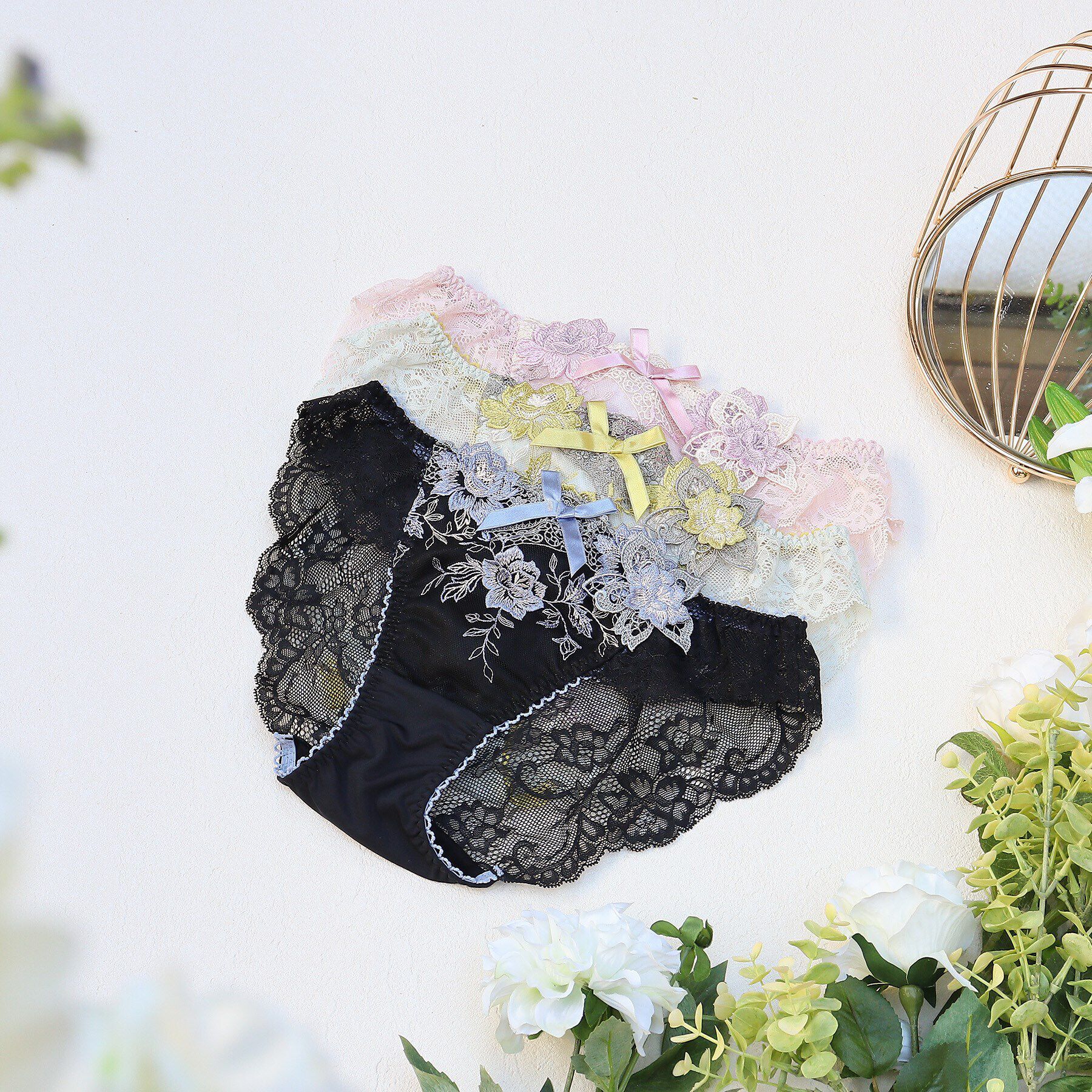 Risa Magli「ルアン レースショーツ」|インナー|