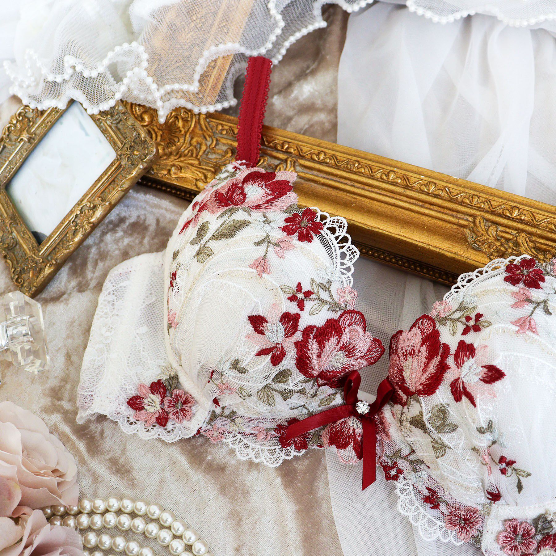 Risa Magli「サリー ブラジャー （G-H） ＜V Make Type＞」|インナー|