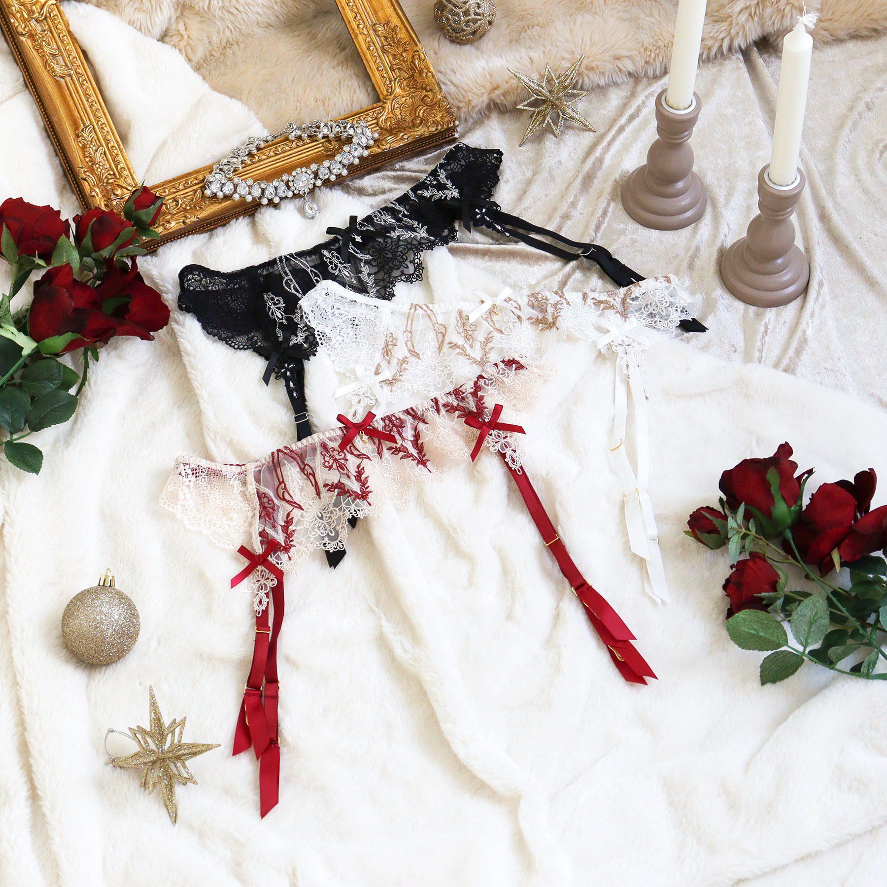 Risa Magli「【ジュエリー】 ガーターベルト」|インナー|