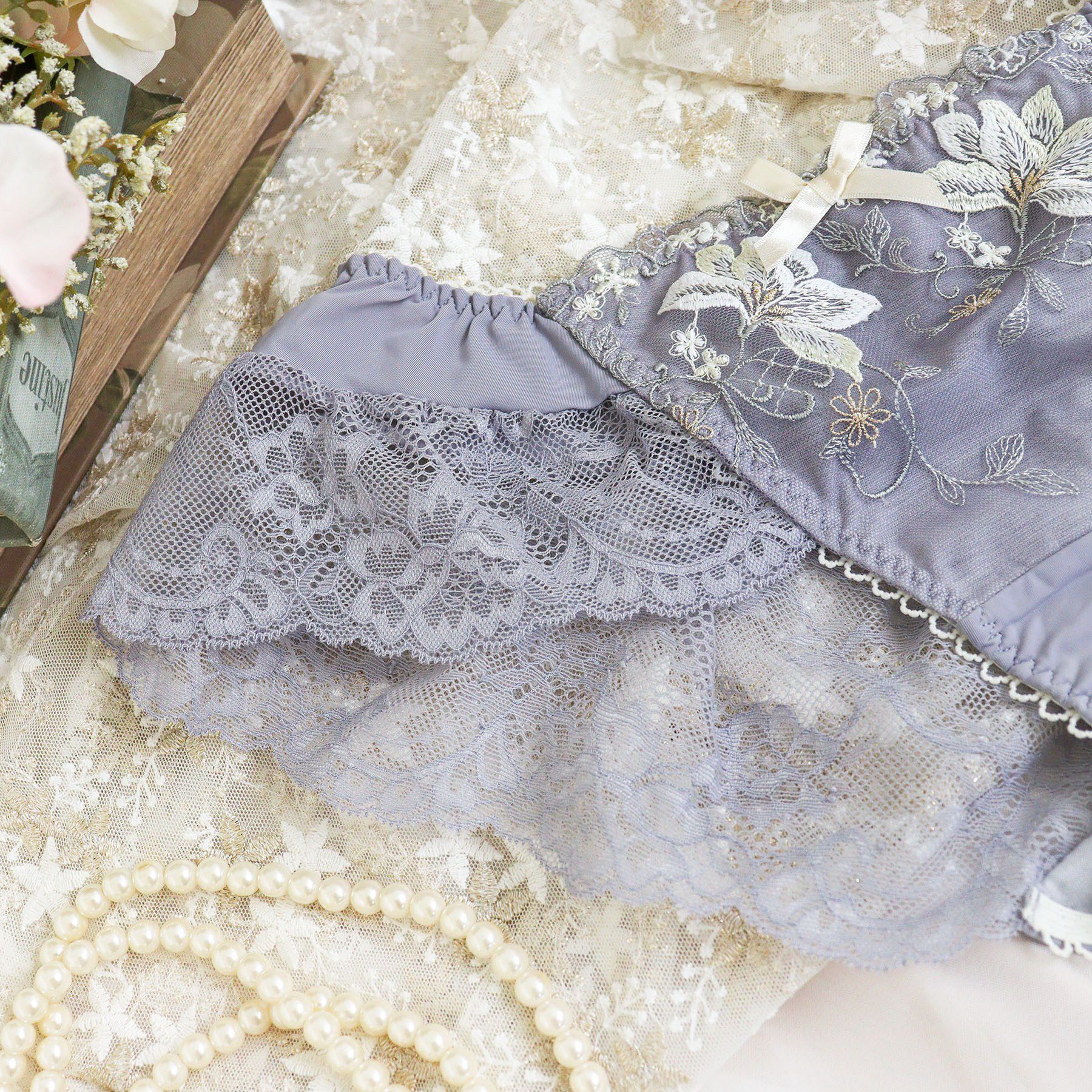 Risa Magli「フルーリ フレアショーツ」|インナー|