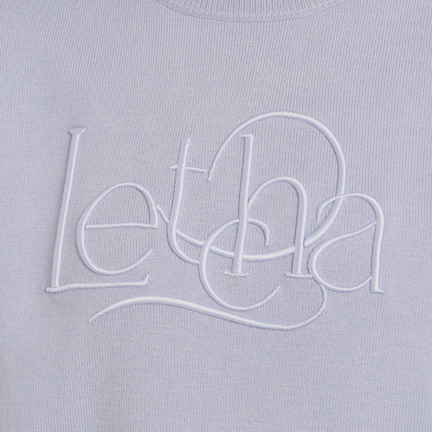 ITS&rsquo;DEMO「【手洗い可】ロゴ刺繍ニット」|ニット・セーター|