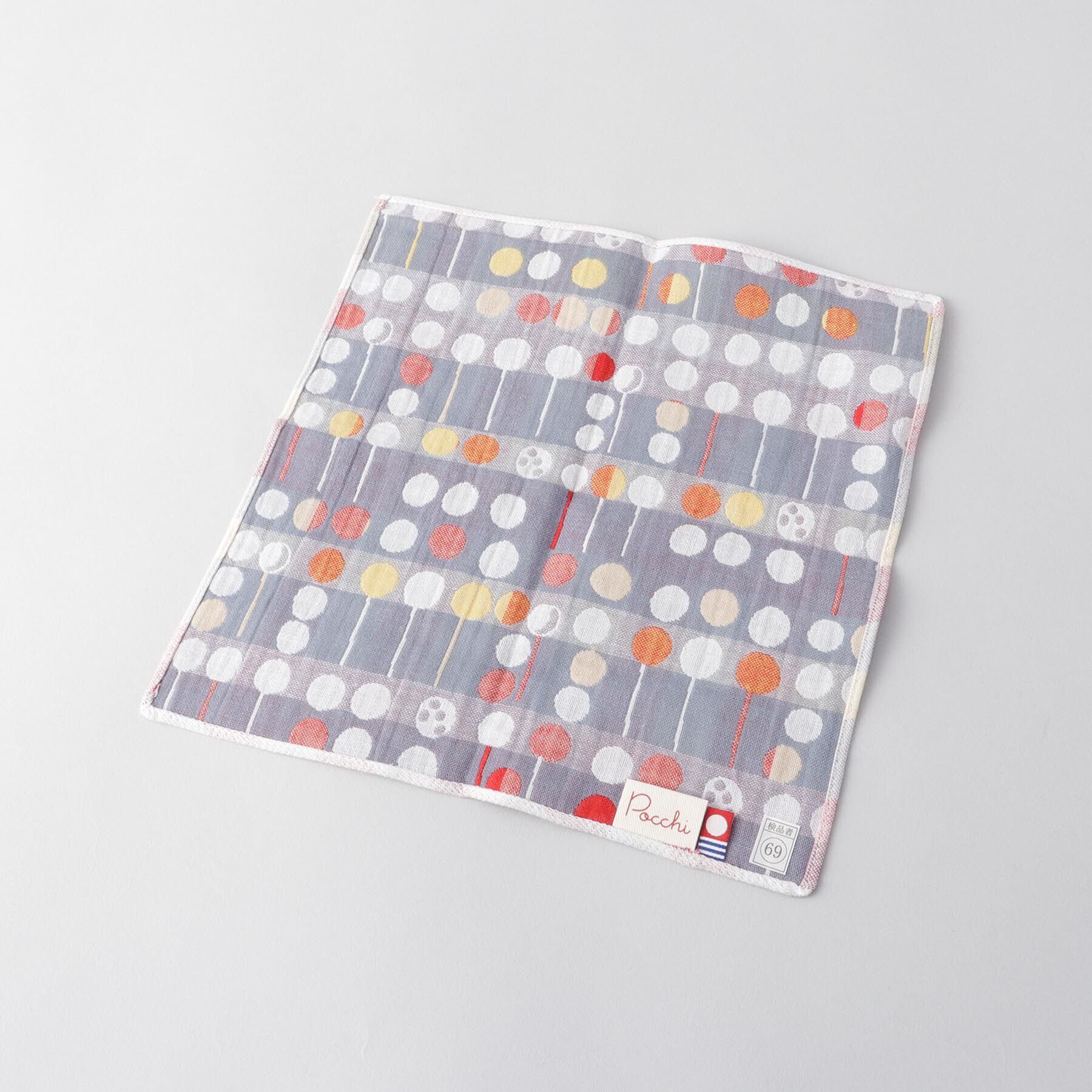 212 KITCHEN STORE「3重ガーゼハンカチ 棒付きキャンディ」|ハンカチ|