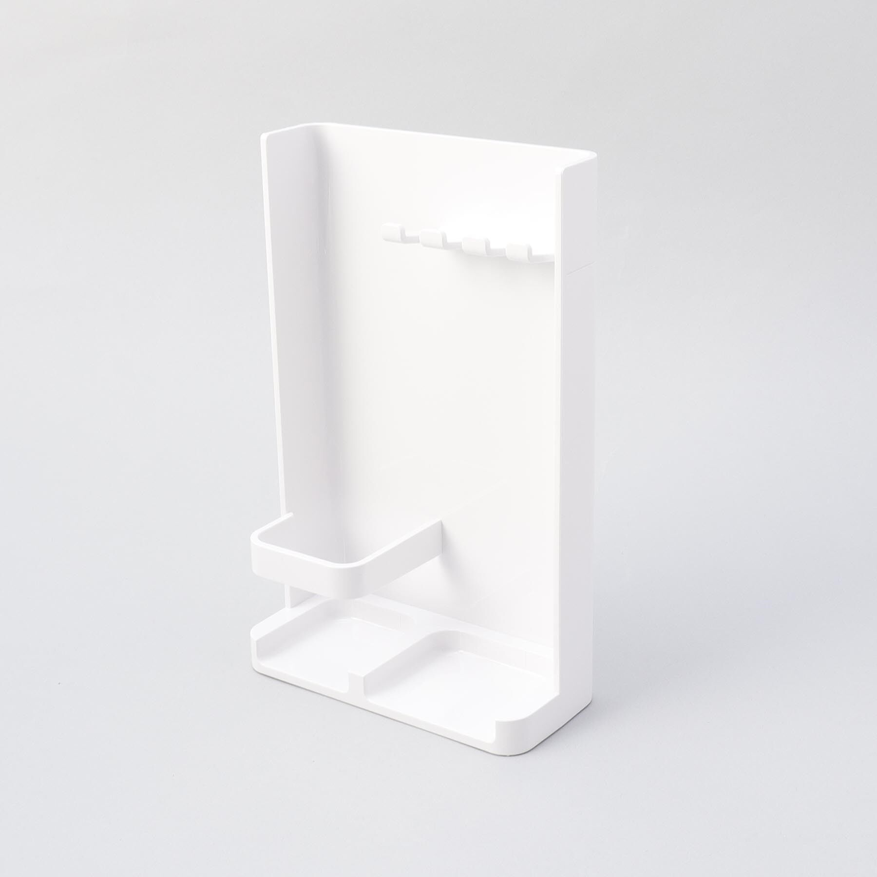 212 KITCHEN STORE「目隠しチューブ＆歯ブラシスタンド スリム WH 山崎実業 ＜tower タワー＞」|食器・キッチングッズ|