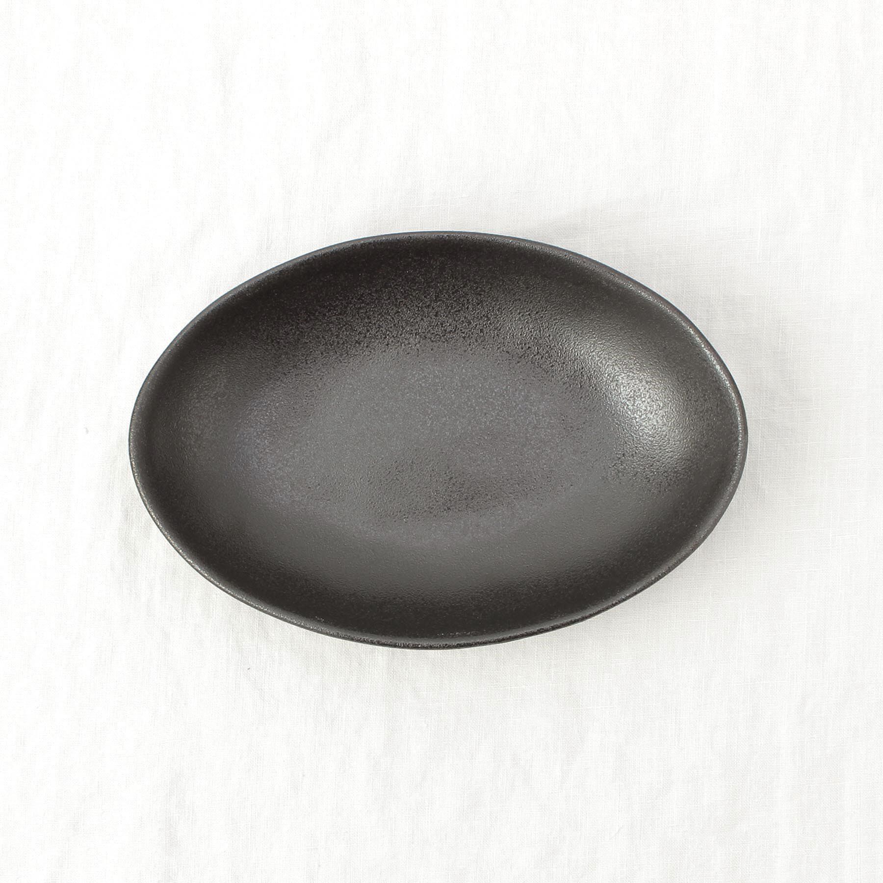 212 KITCHEN STORE「オーバル皿 マットブラック」|食器・キッチングッズ|
