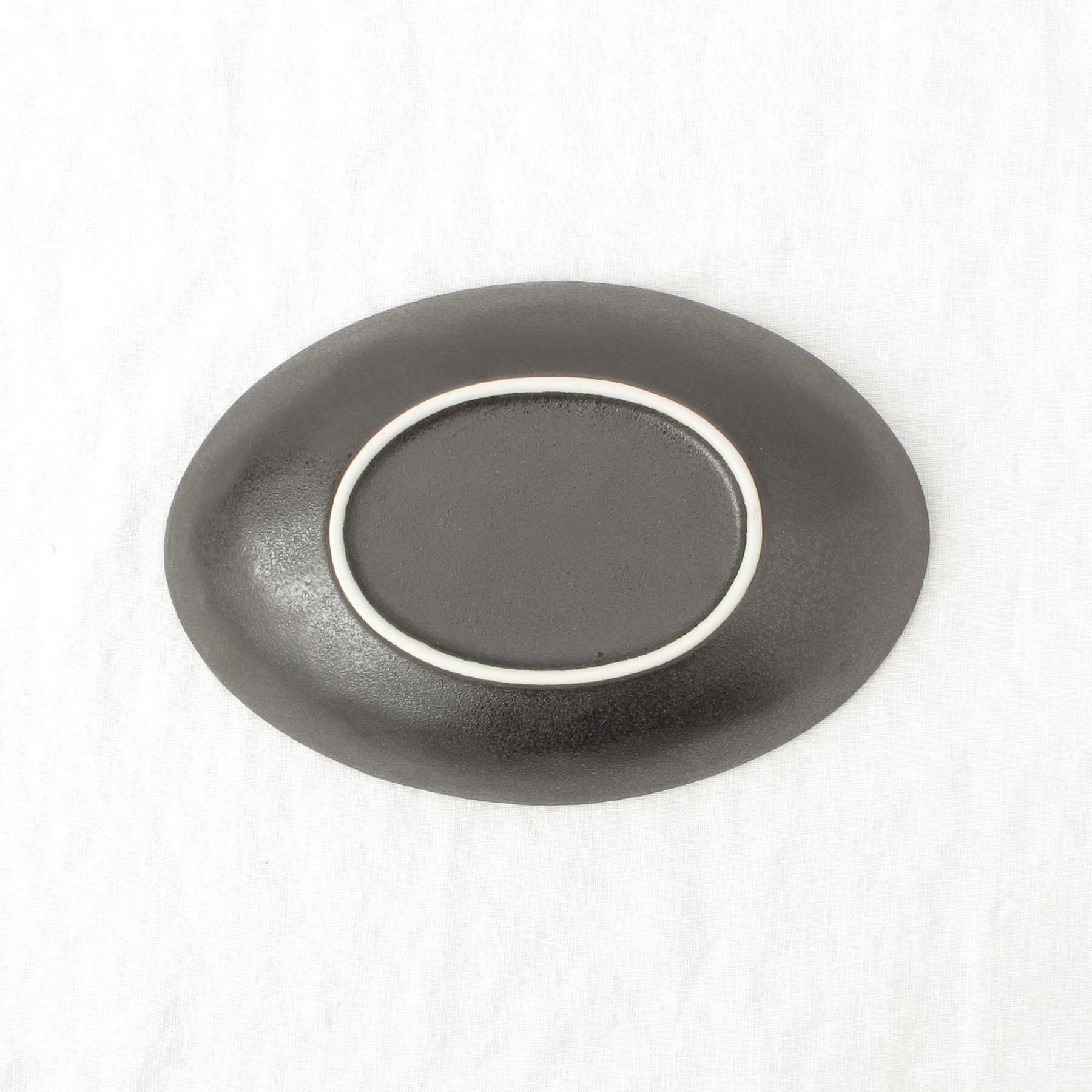 212 KITCHEN STORE「オーバル皿 マットブラック」|食器・キッチングッズ|