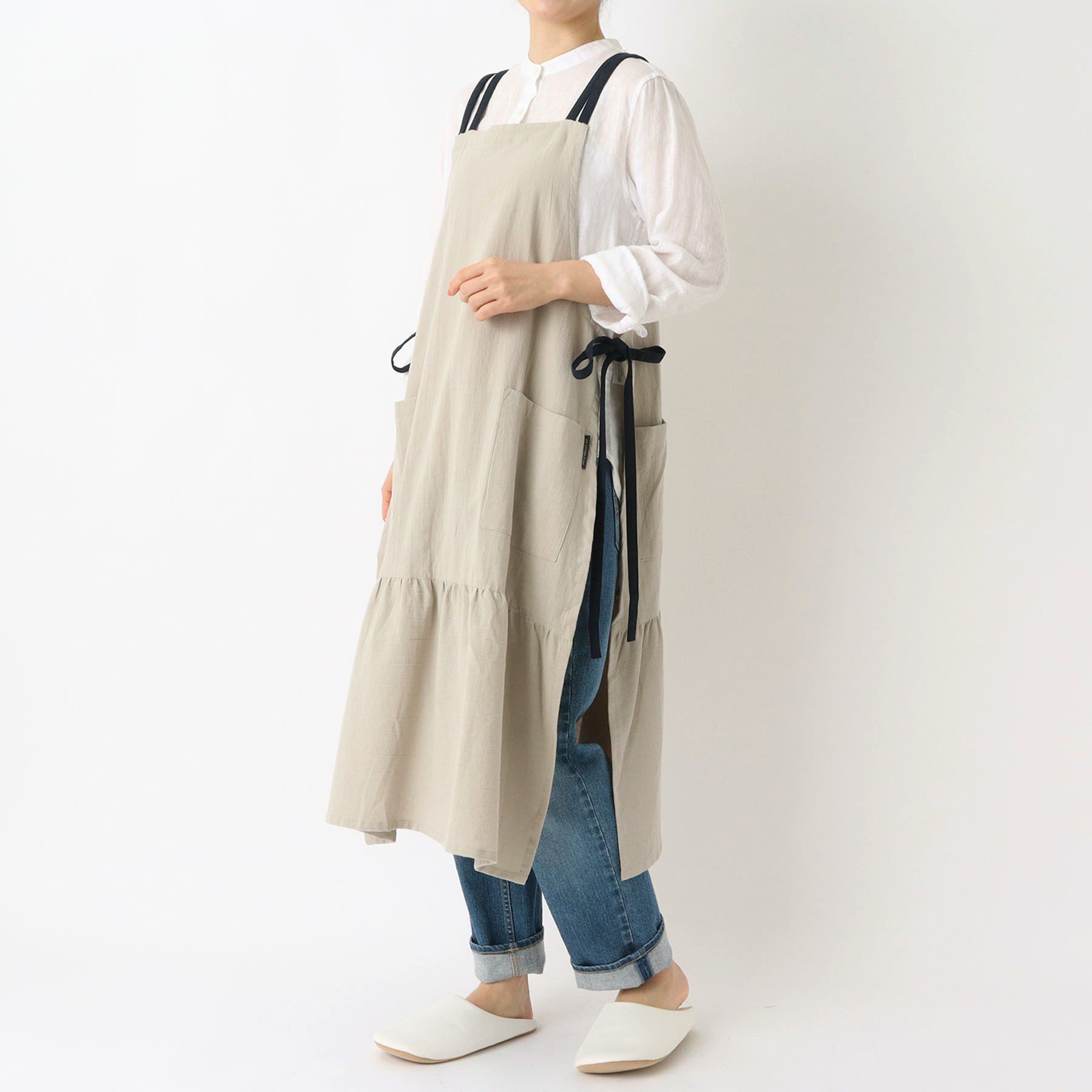 212 KITCHEN STORE「3Wayギャザーエプロン GY ＜212Kオリジナル ＞」|食器・キッチングッズ|