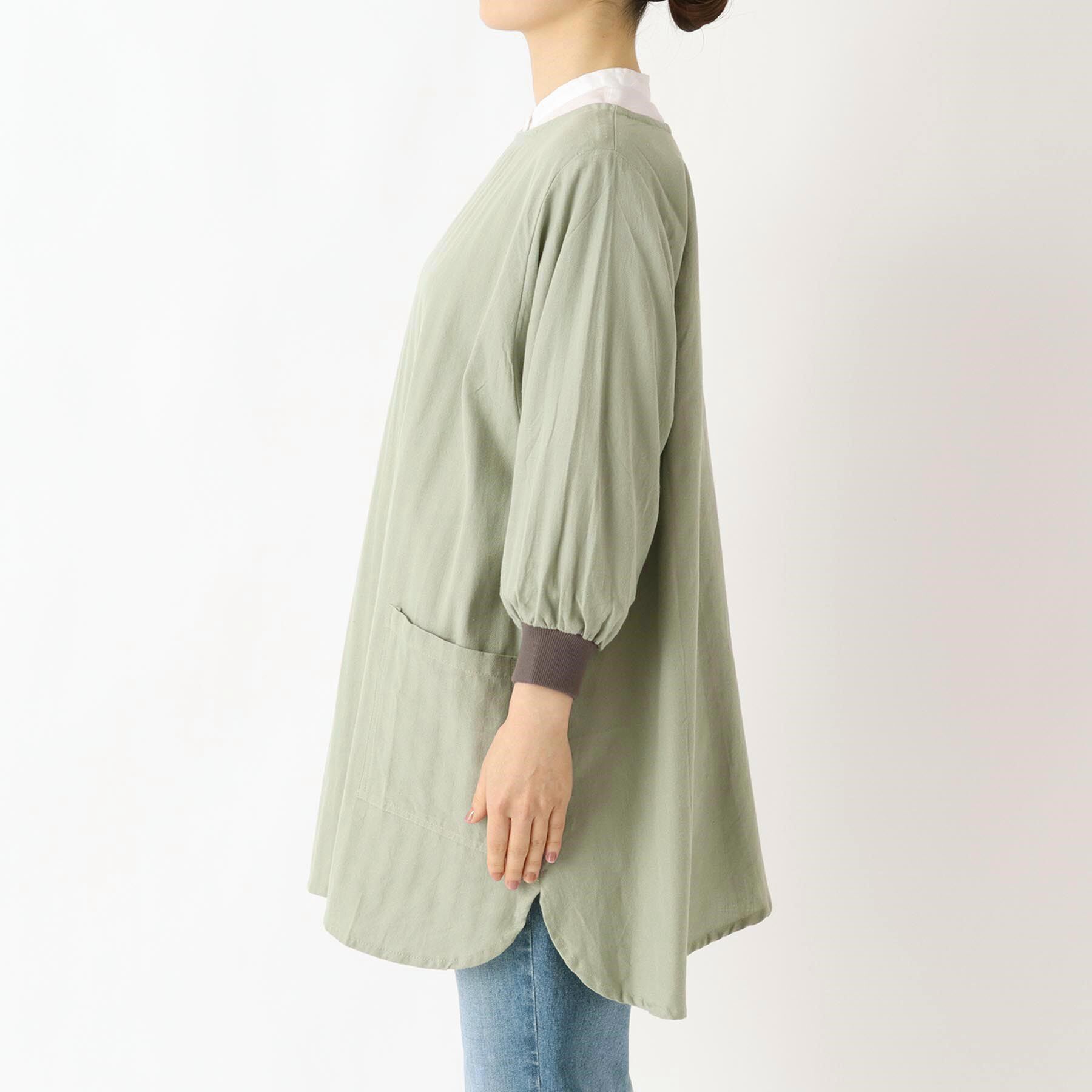 212 KITCHEN STORE「ライトウィンド 花びらリブ袖かっぽうぎ KH」|食器・キッチングッズ|