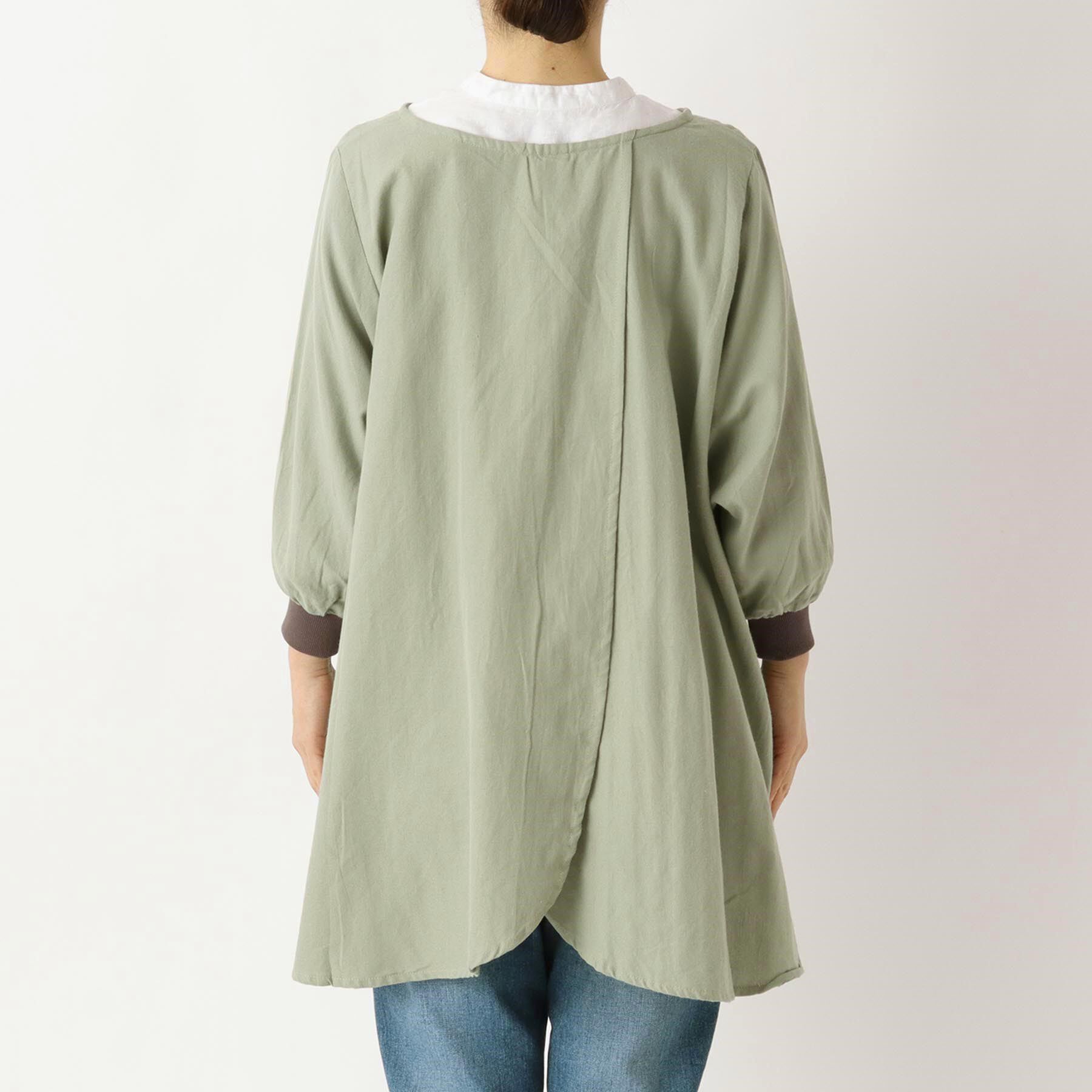 212 KITCHEN STORE「ライトウィンド 花びらリブ袖かっぽうぎ KH」|食器・キッチングッズ|