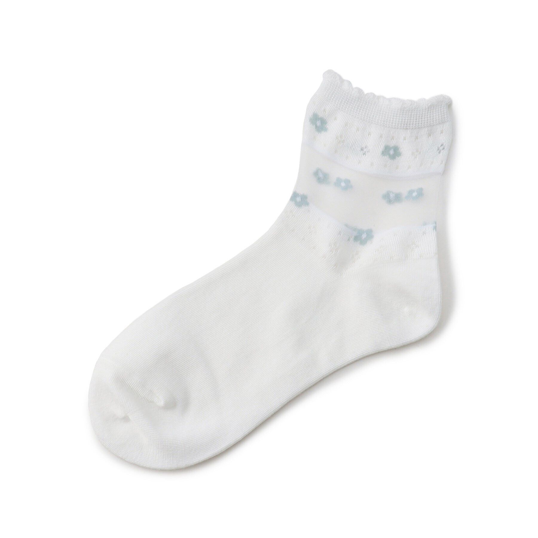 Doll Kiss「シースルー花柄ソックス」|ソックス|