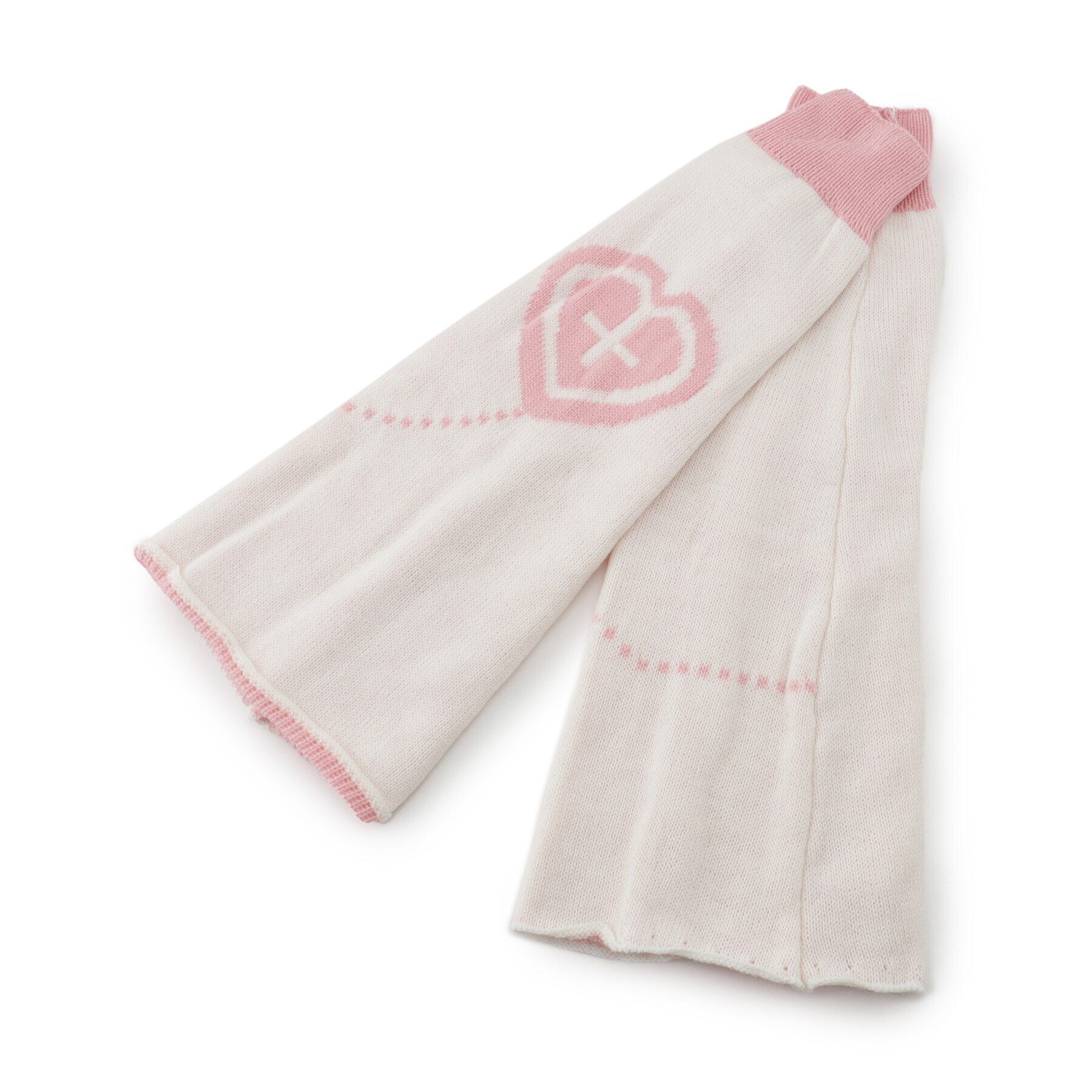 Doll Kiss「ハートクロスレッグカバー」|レッグウォーマー|ﾋﾟﾝｸ(072)