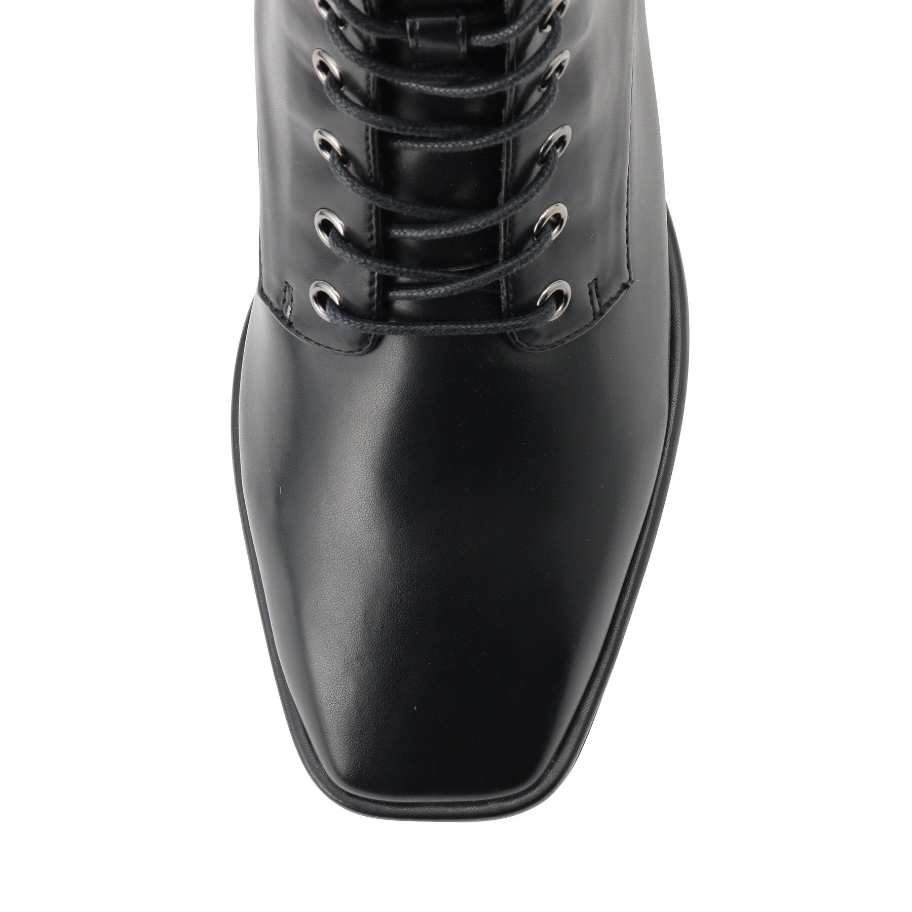 ESPERANZA「レースアップミドルヒールブーツ」|ショートブーツ|