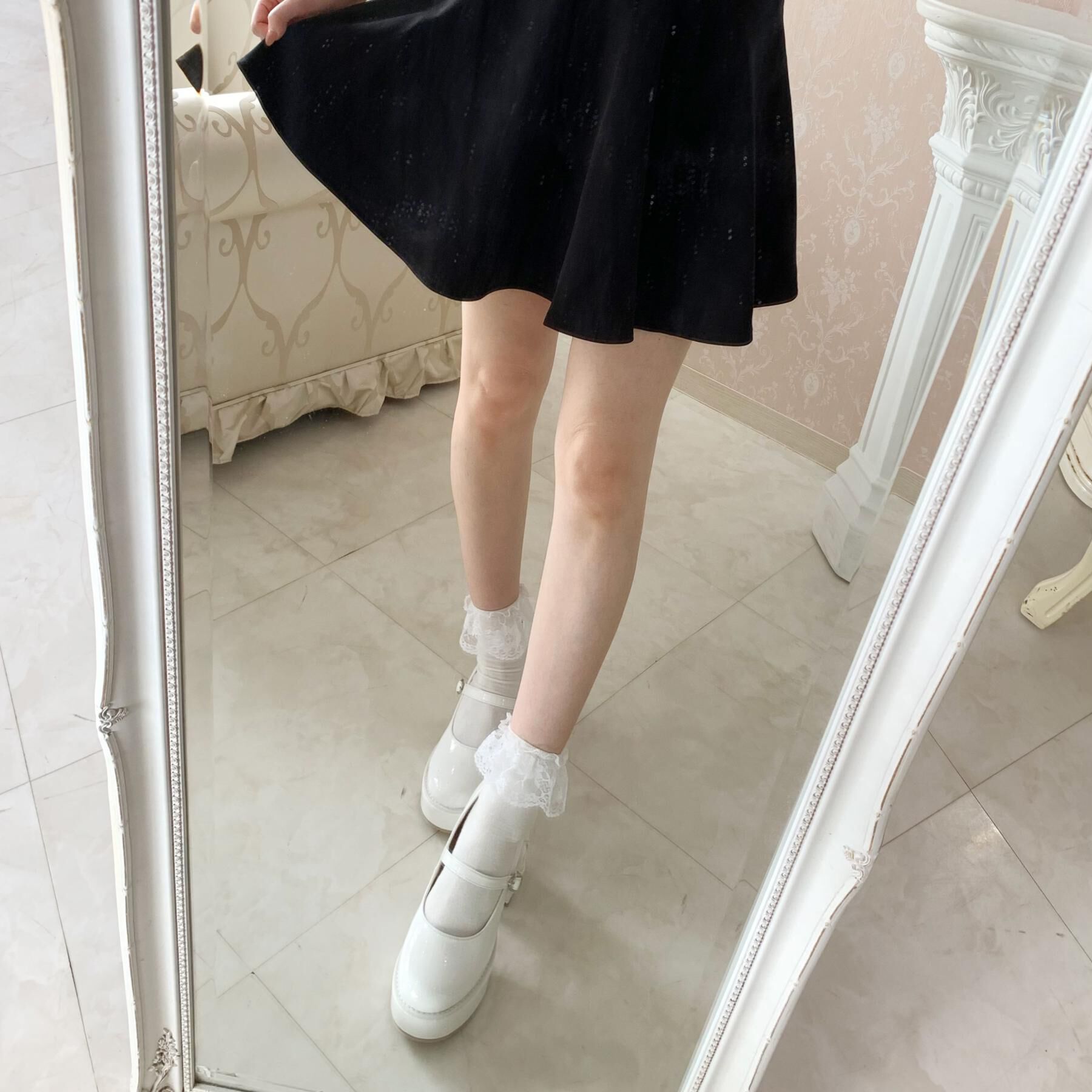 csT&P「厚底ヒールレースアップパンプス」|パンプス|