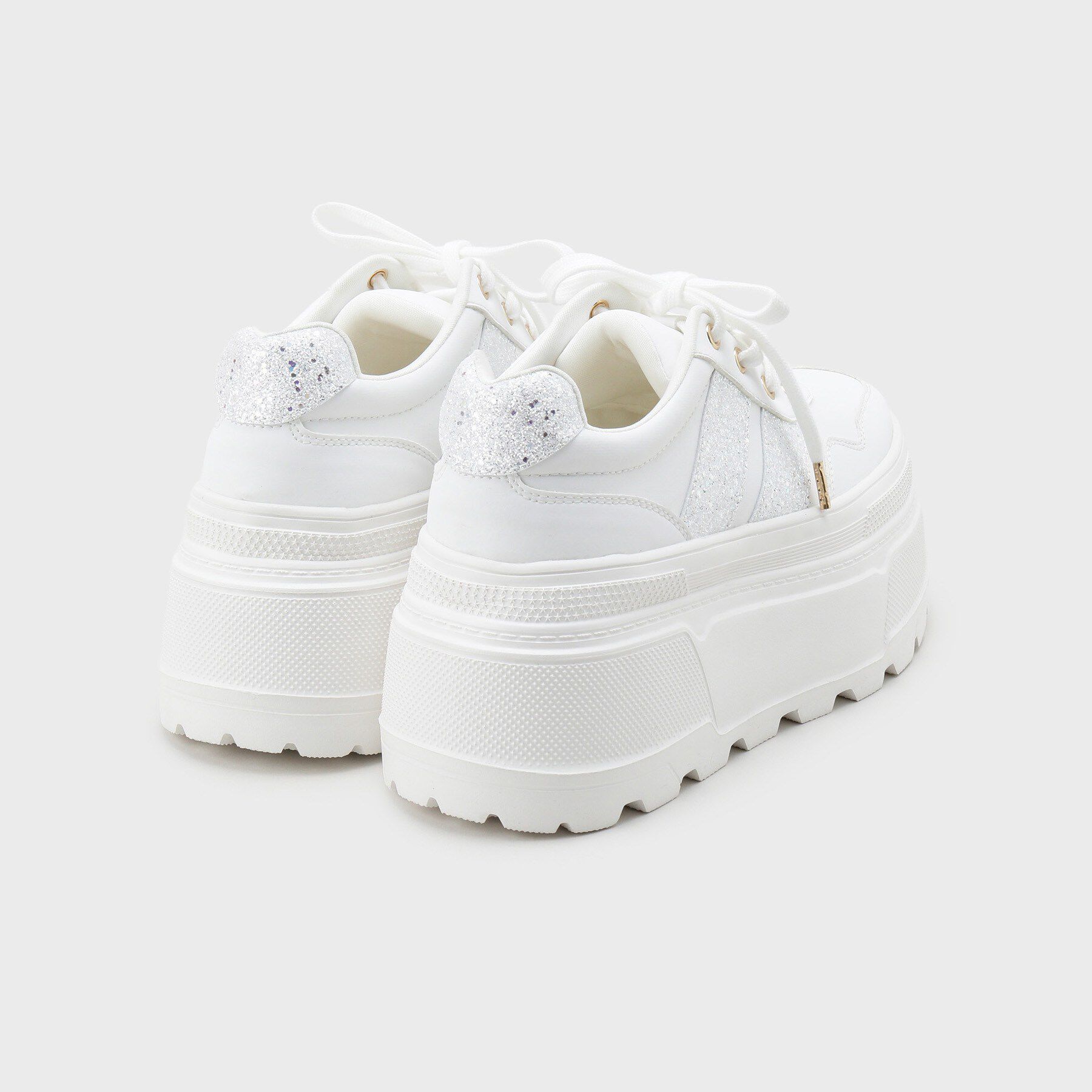 ESPERANZA「ラメライン厚底スニーカー」|スニーカー|