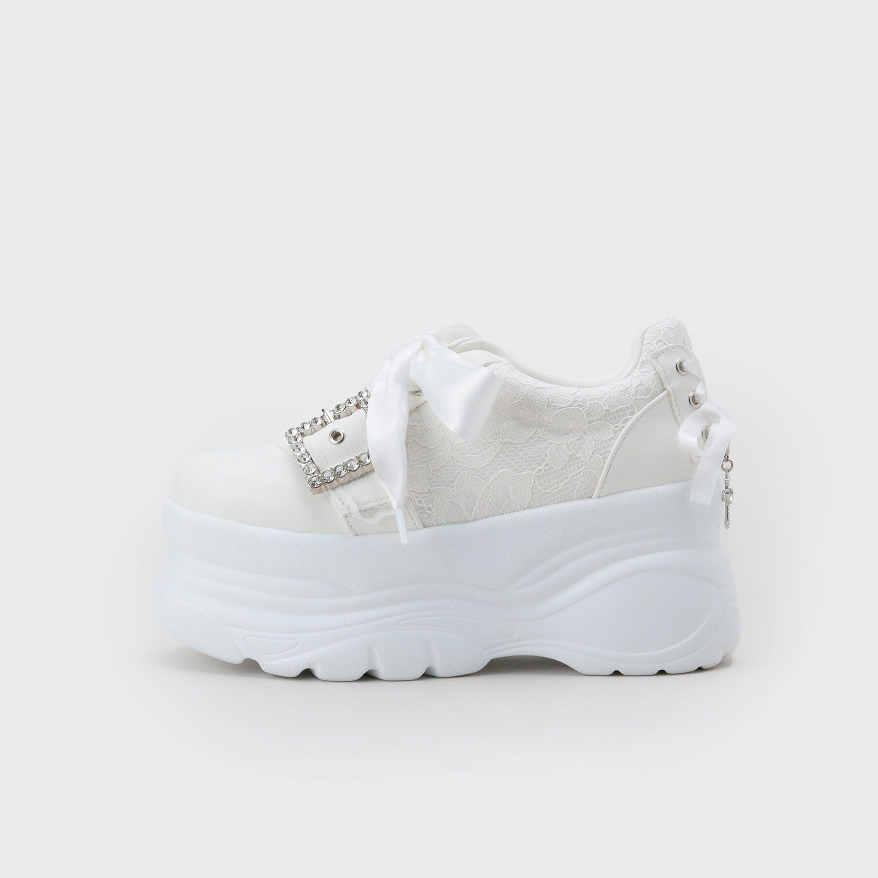 csT&P「夢見る厚底十字架キラキラスニーカー」|スニーカー|