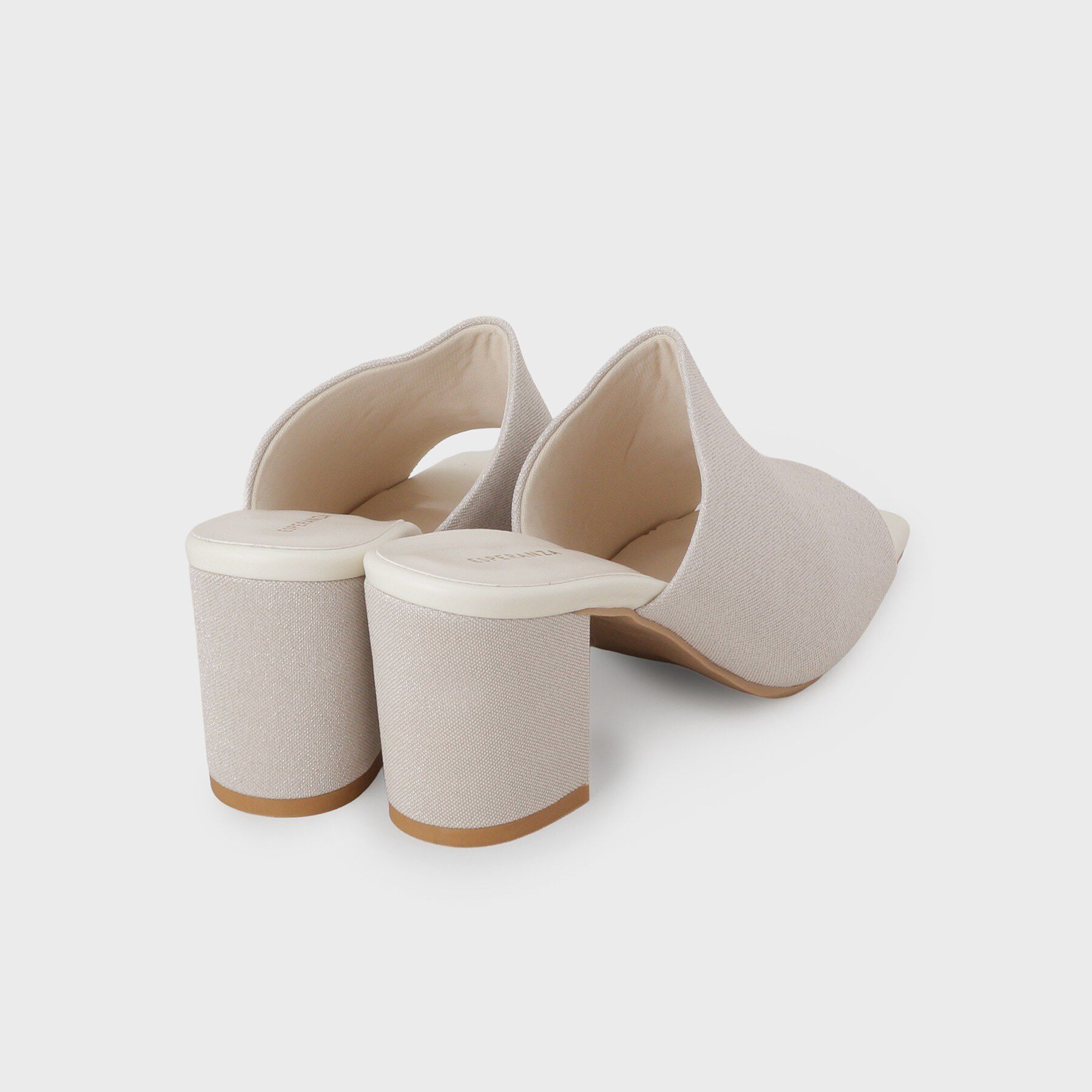 ESPERANZA「スクエアブロックヒールミュール」|サンダル|