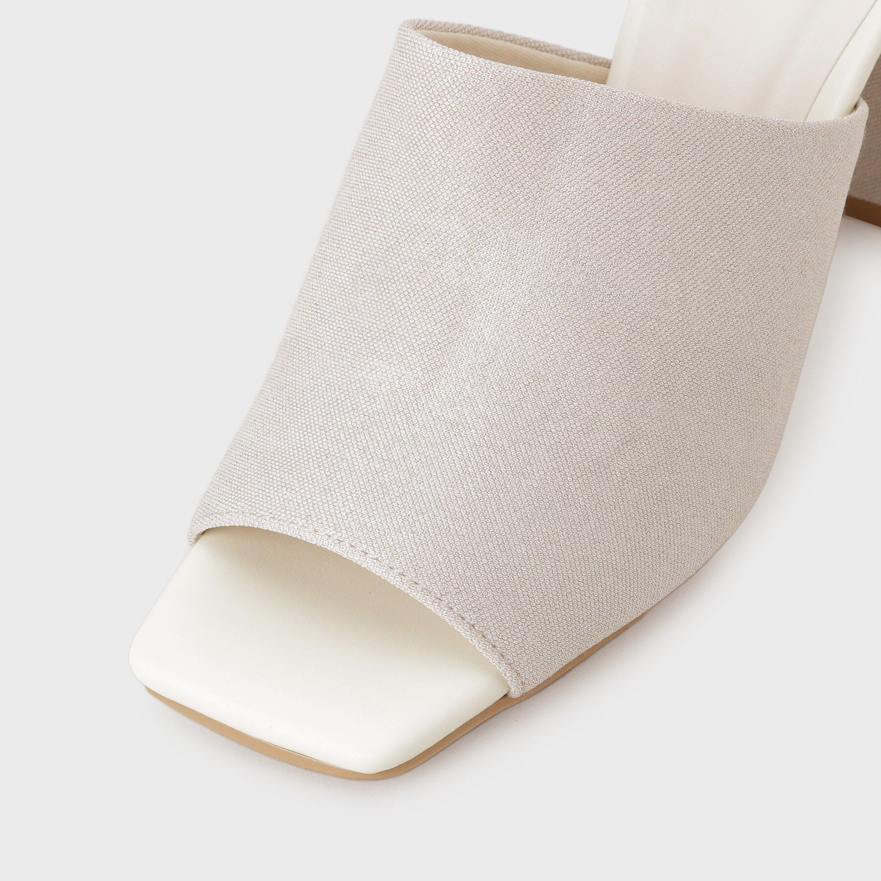 ESPERANZA「スクエアブロックヒールミュール」|サンダル|