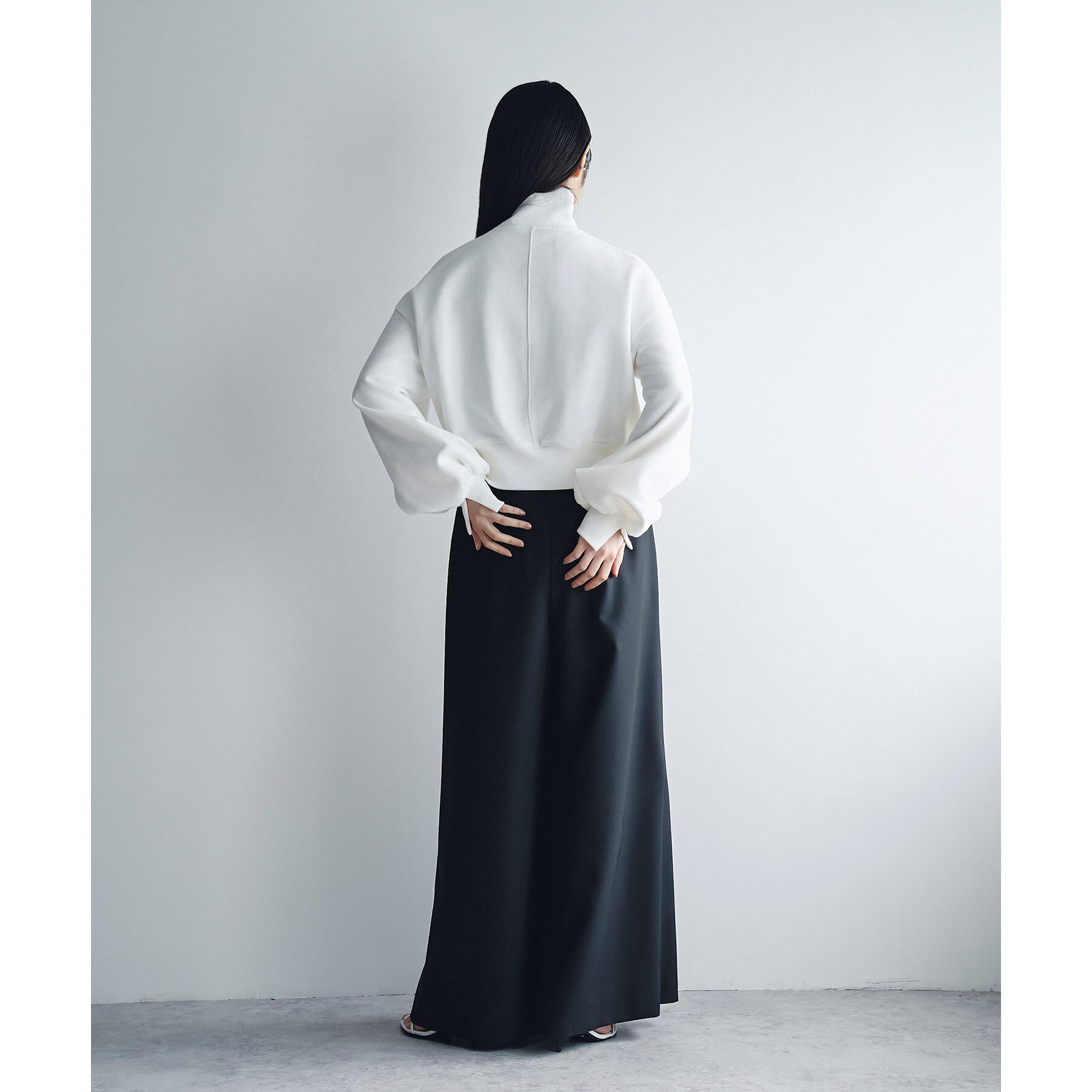 CODE A「puff zip sweat」|パーカー|