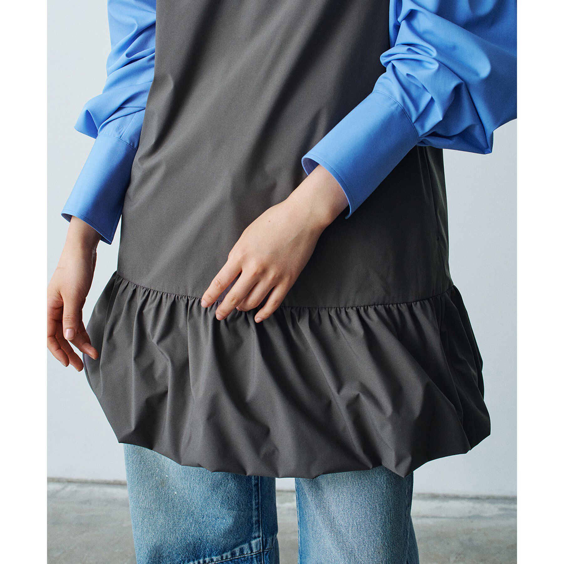 CODE A「◆balloon mini dress」|ワンピース|
