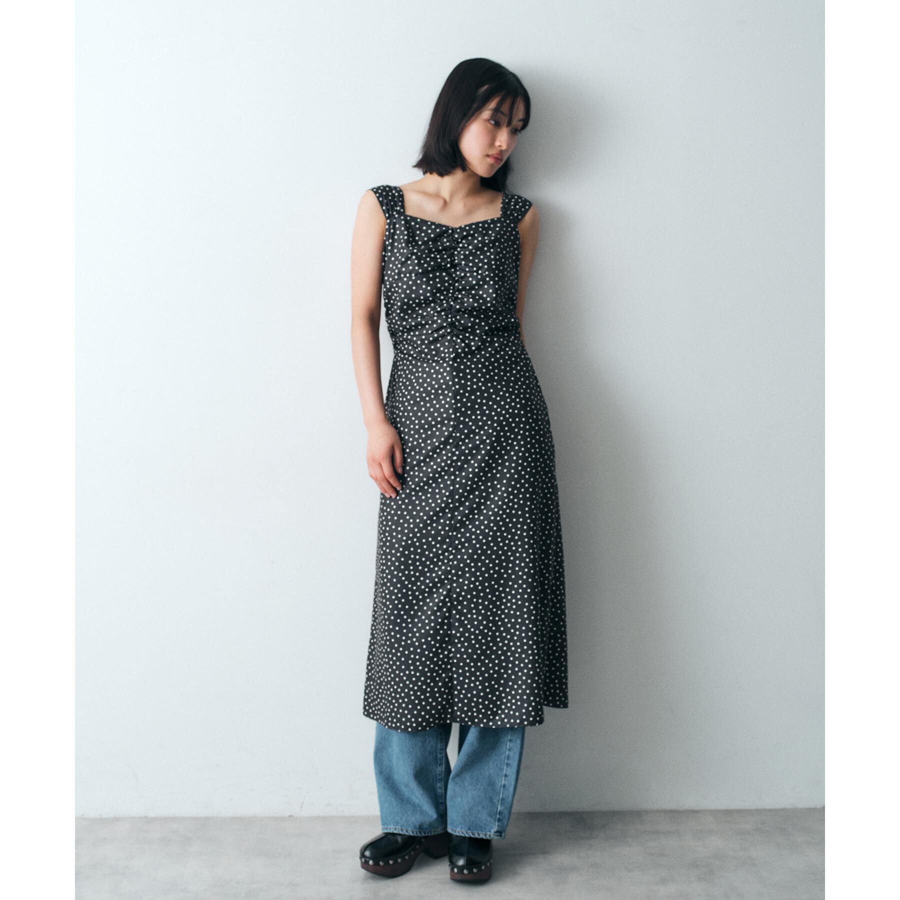 CODE A「polka dot dress」|ワンピース|