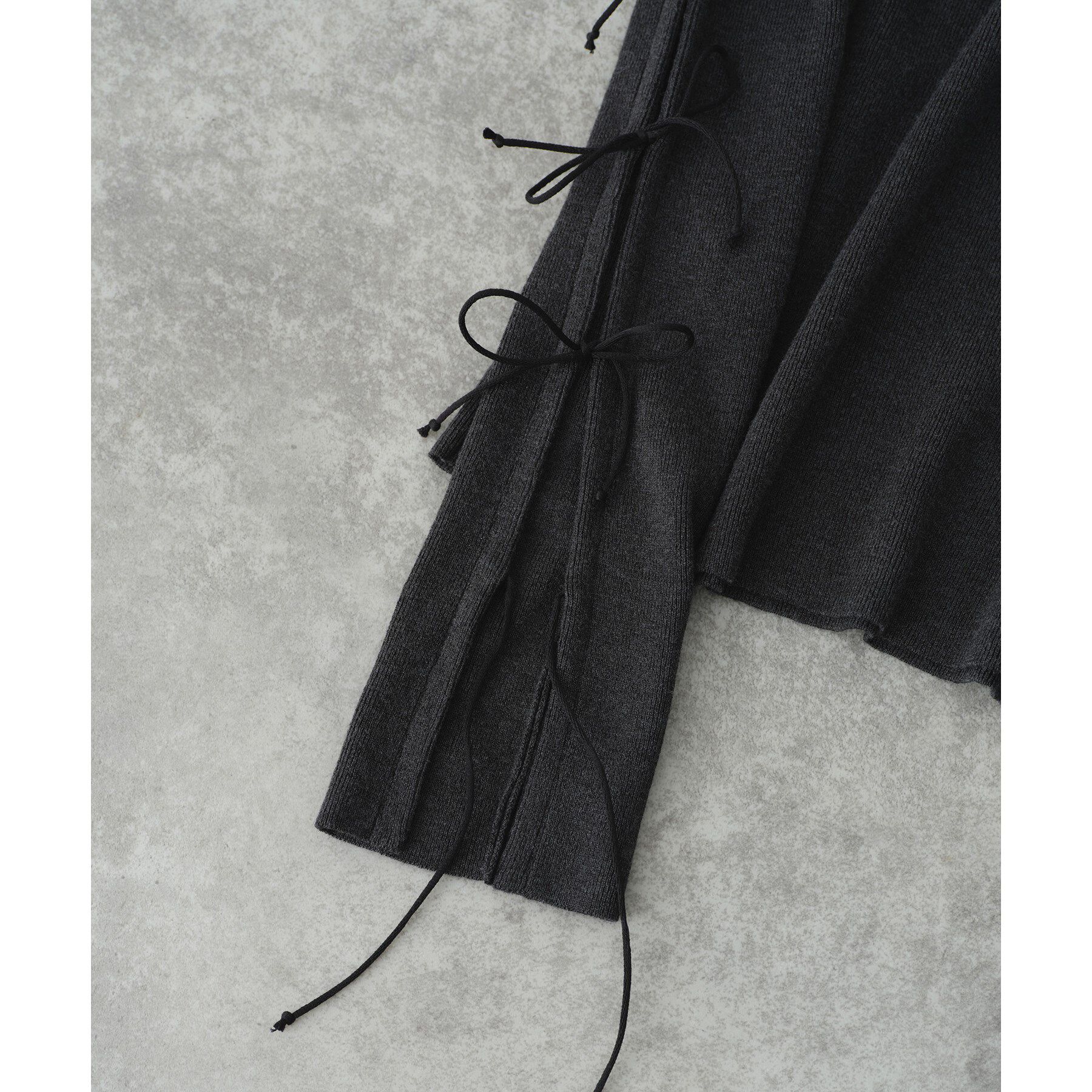 CODE A「ribbon slit pullover」|ニット・セーター|