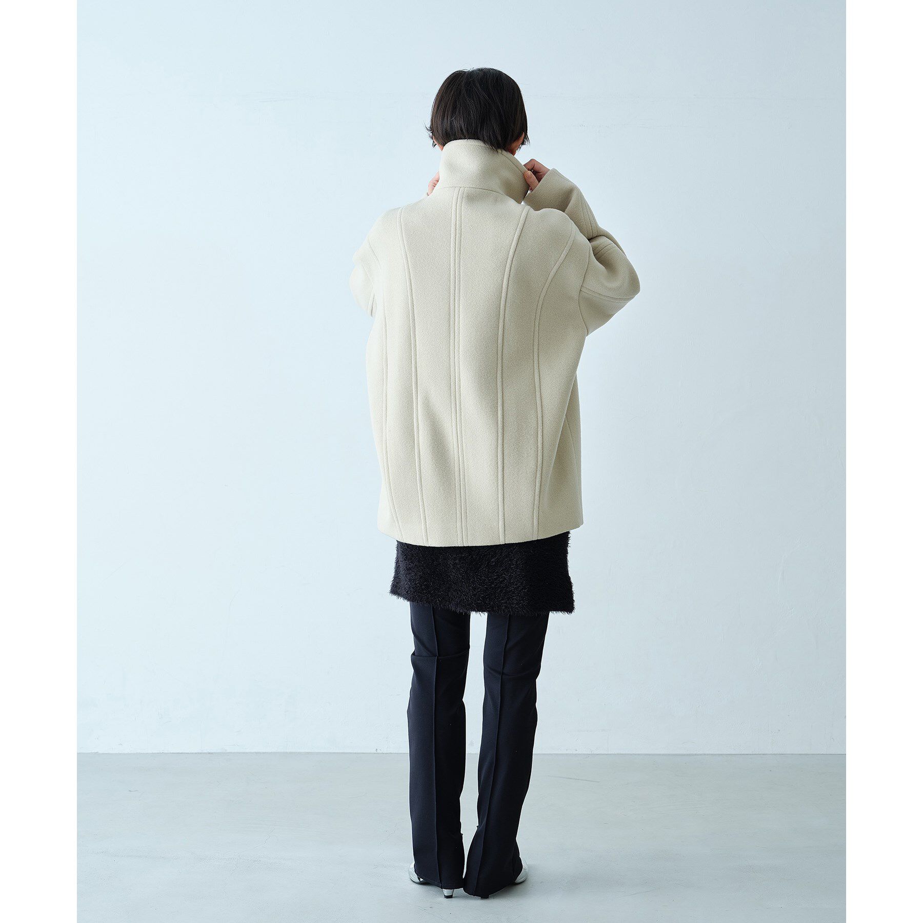 CODE A「wool volume short coat」|その他|