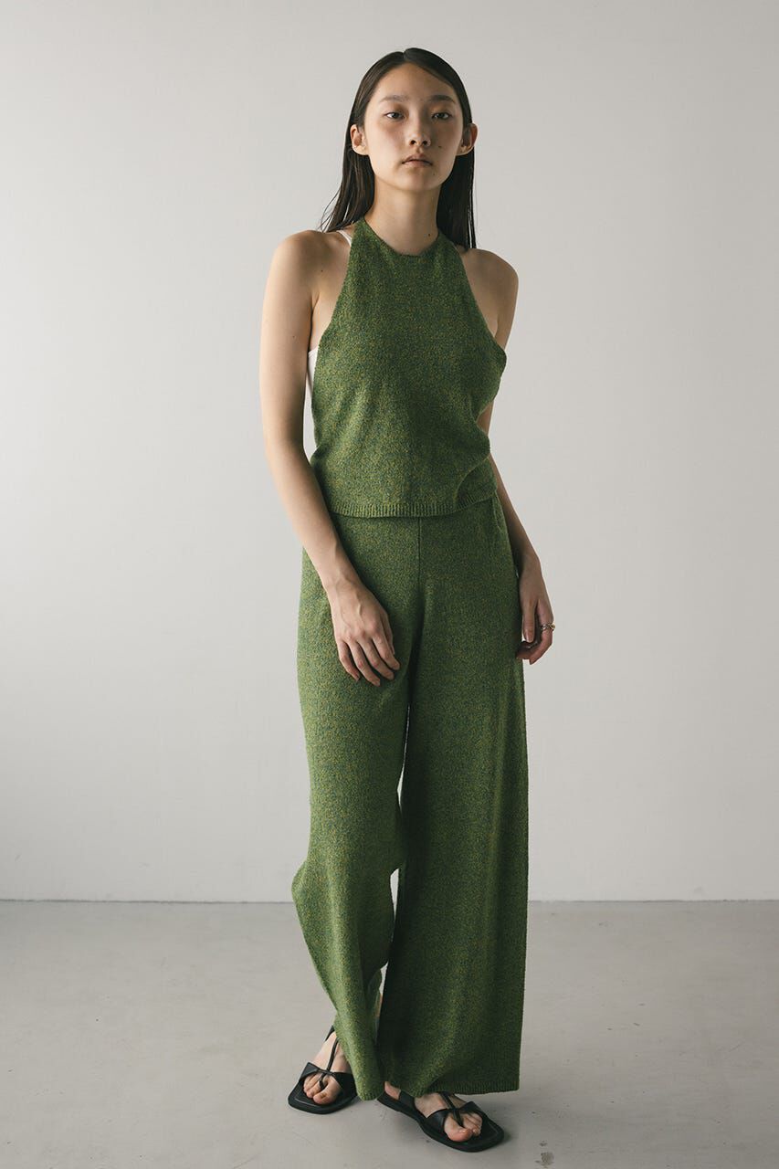 STYLEMIXER「ホルターパイルニットトップ」|キャミソール|