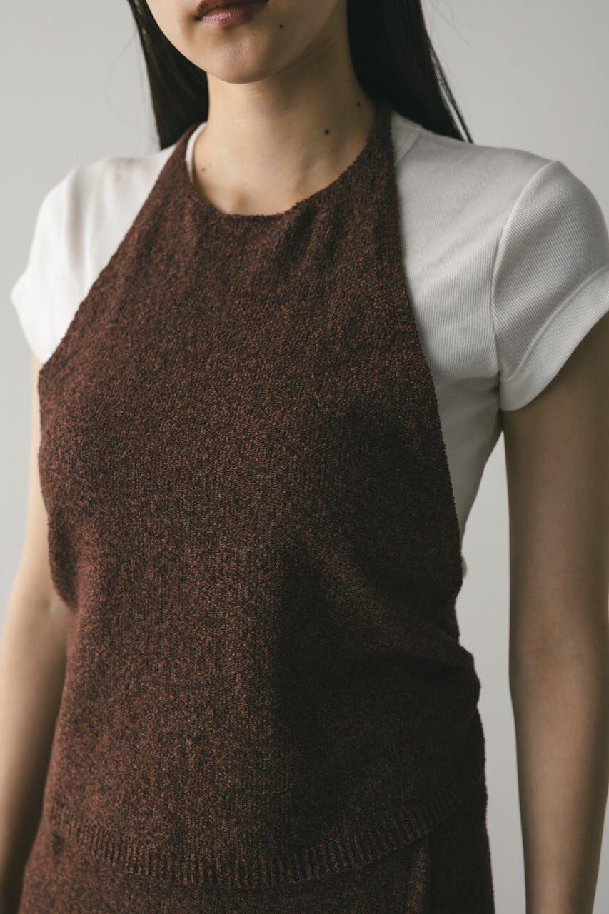 STYLEMIXER「ホルターパイルニットトップ」|キャミソール|