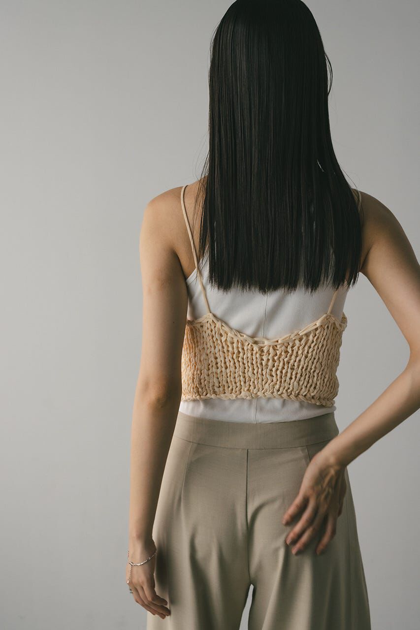 STYLEMIXER「ハンドメイドニットビスチェ」|キャミソール|