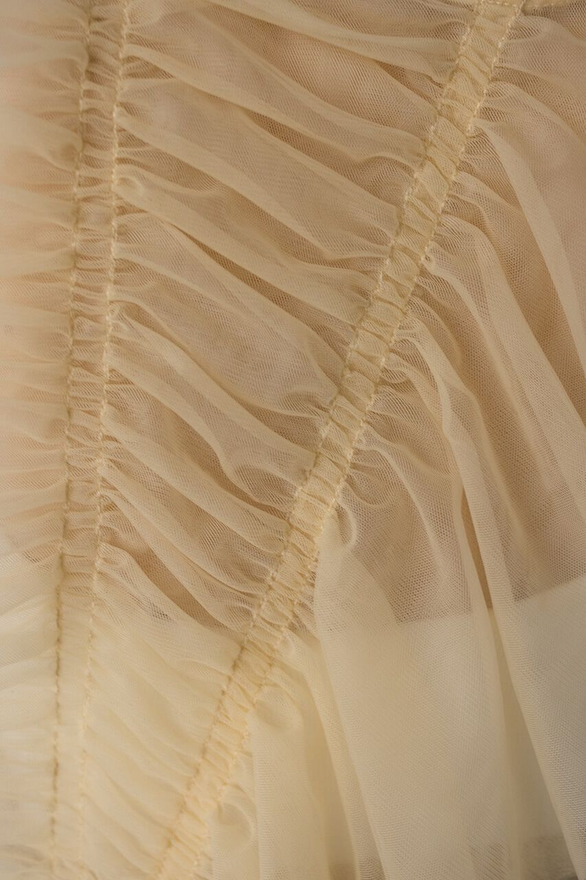 STYLEMIXER「チュールシャーリングトップ」|タンクトップ|