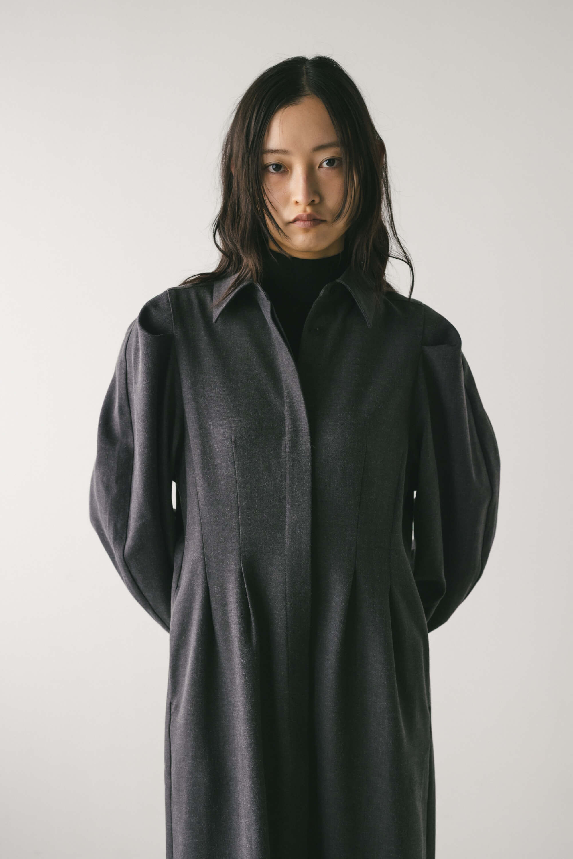 STYLEMIXER「ショルダータックワンピース」|ワンピース|