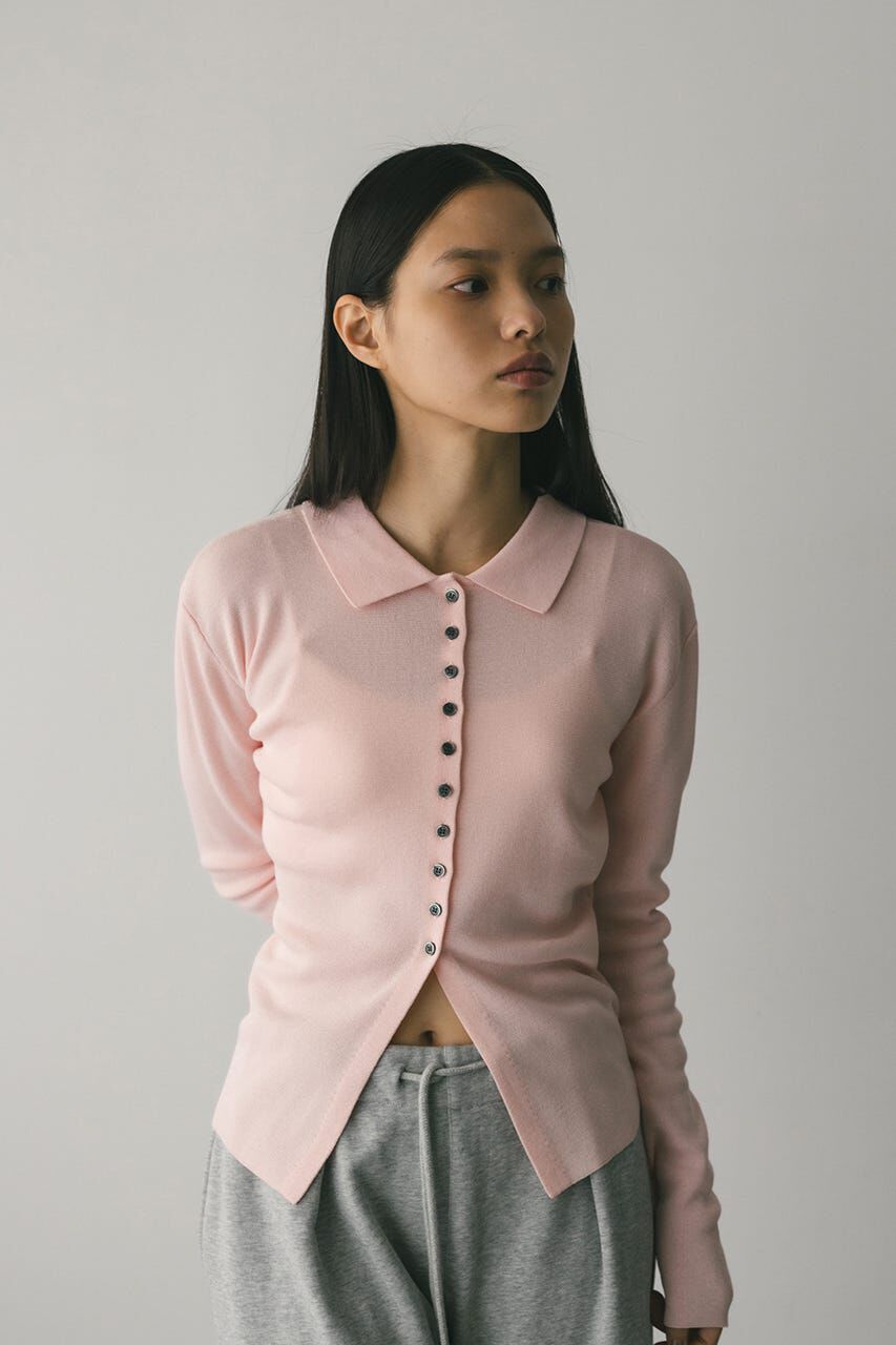 STYLEMIXER「2WAYカラーニットポロ」|ニット・セーター|