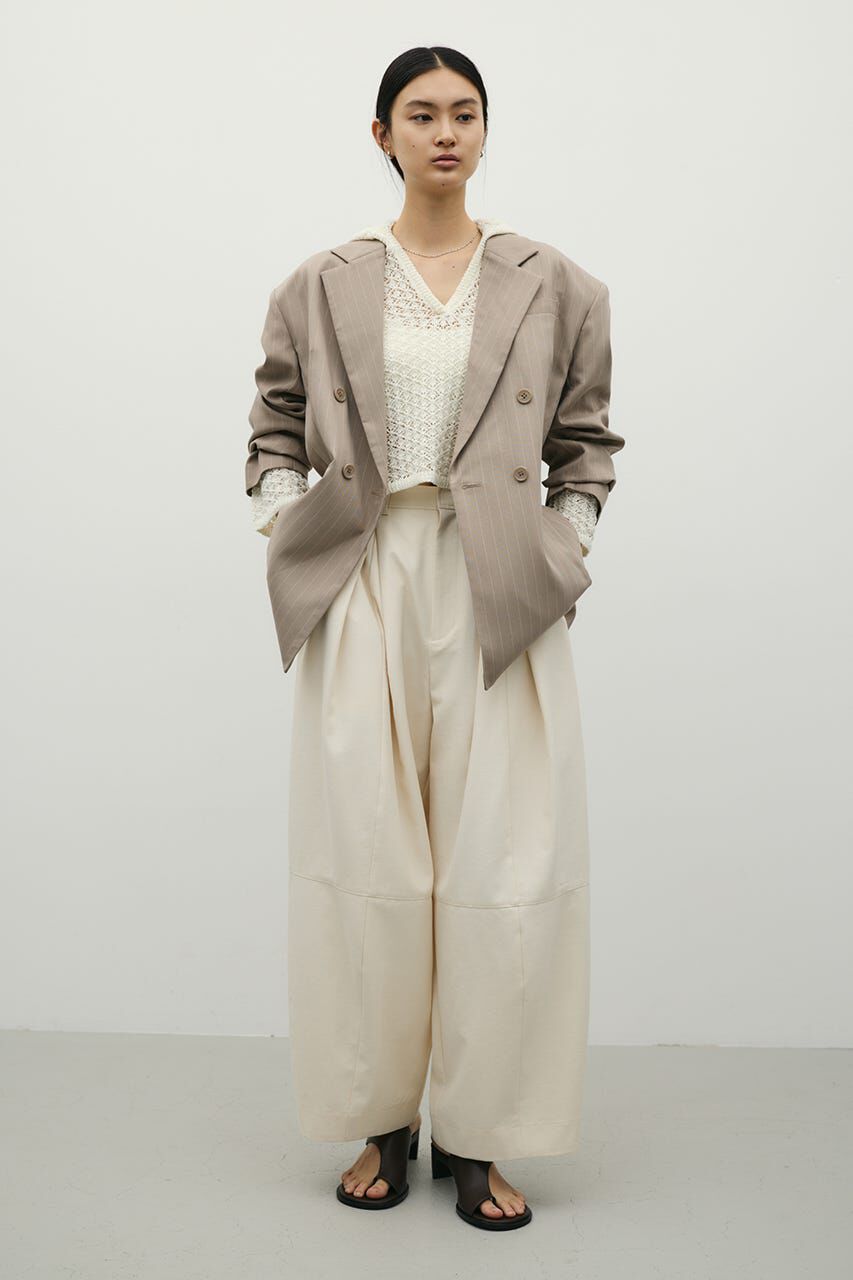 STYLEMIXER「アイレットレースフーディー」|ニット・セーター|