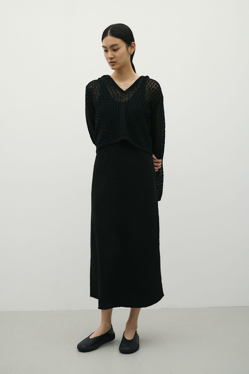 STYLEMIXER「アイレットレースフーディー」|ニット・セーター|