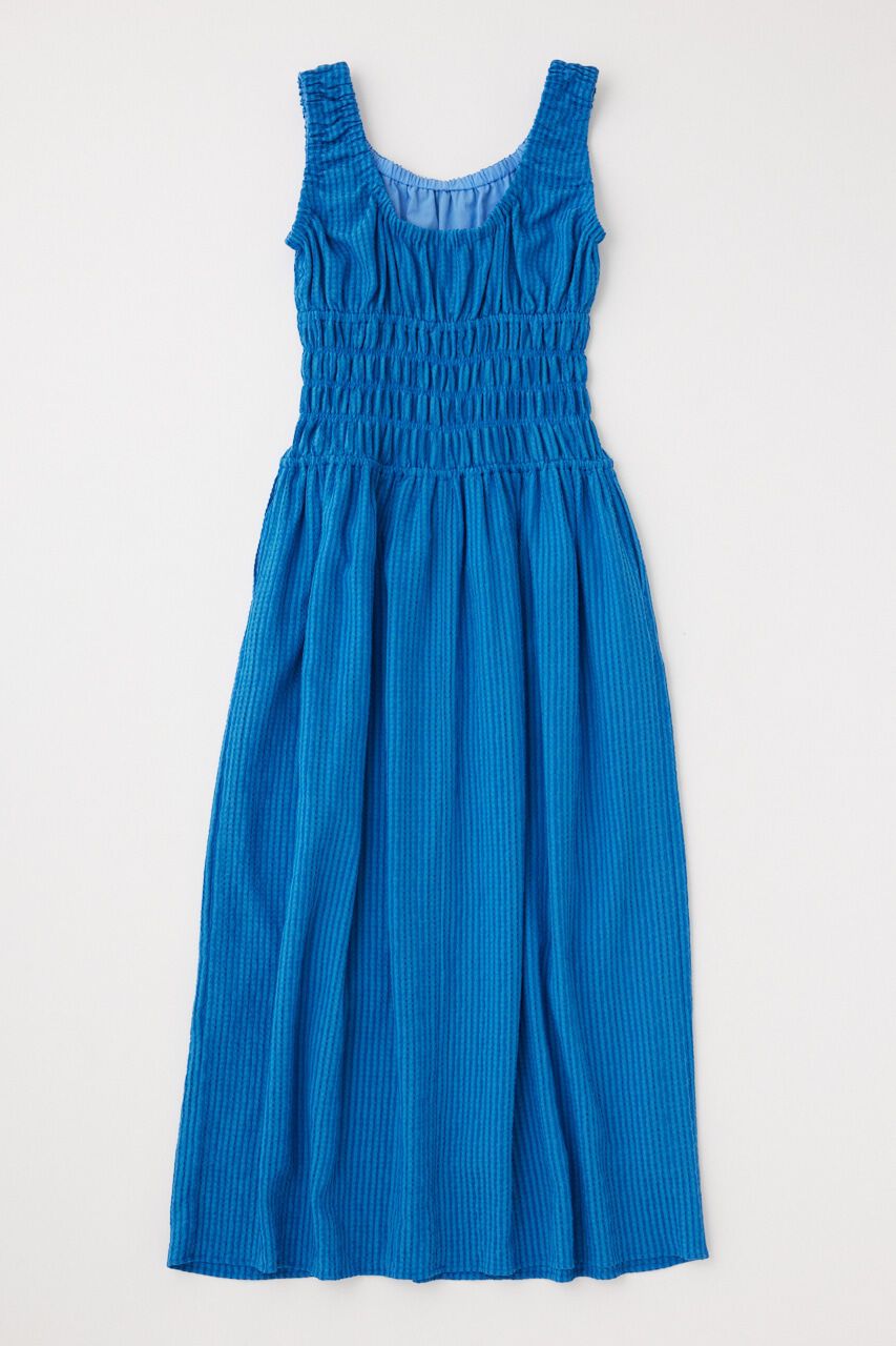 MOUSSY「SUCKER CHECK GATHER ドレス」|ワンピース|