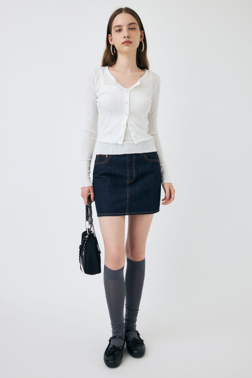 MOUSSY「DENIM ミニスカート」|スカート|