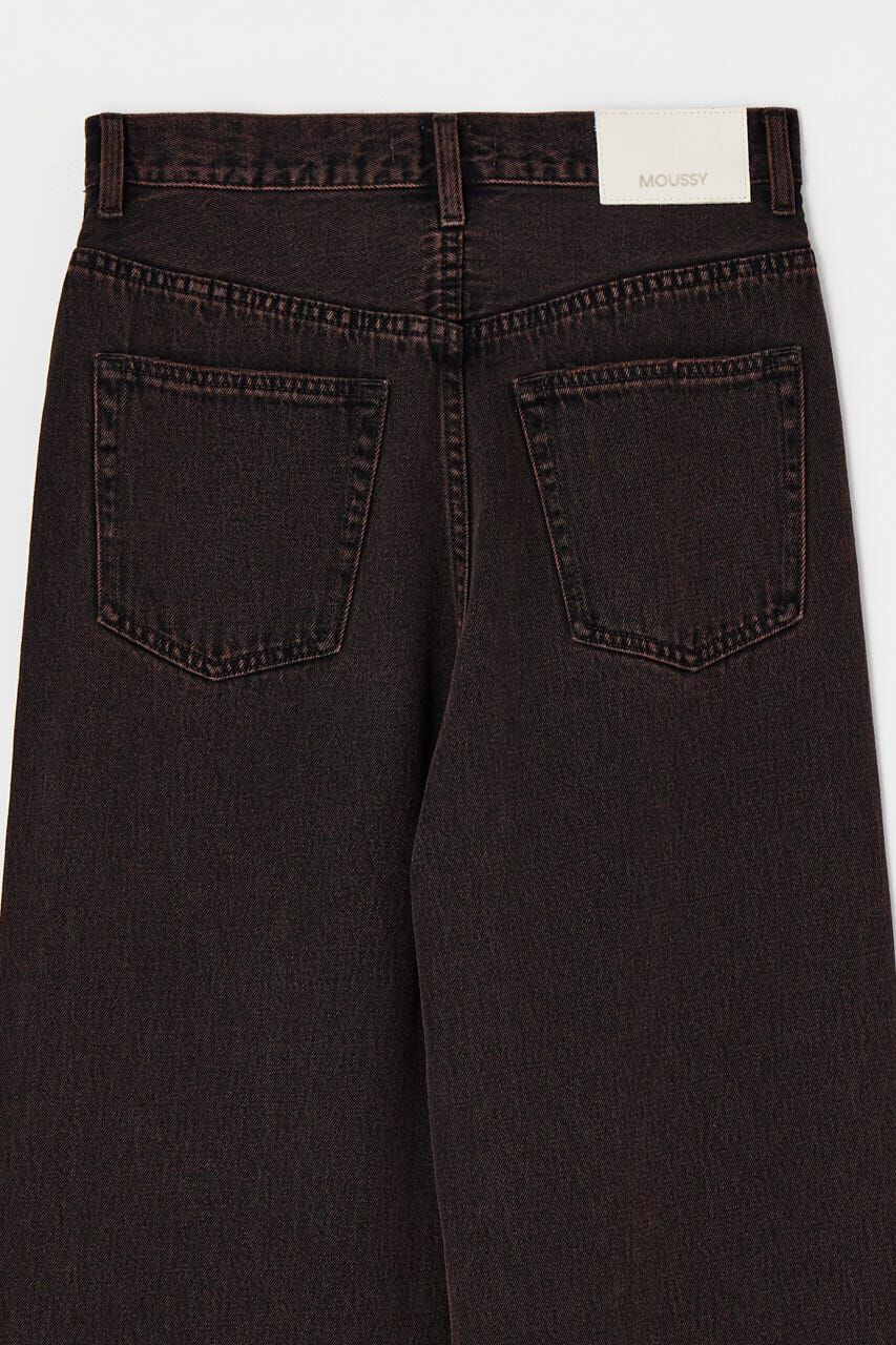 MOUSSY「MIDRISE LOOSE テーパード」|デニム|
