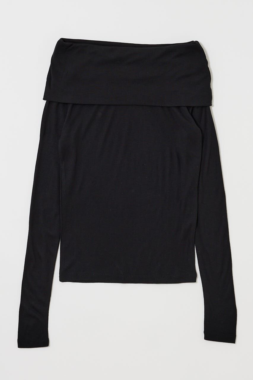 MOUSSY「OFF SHOULDER カットトップス」|その他|