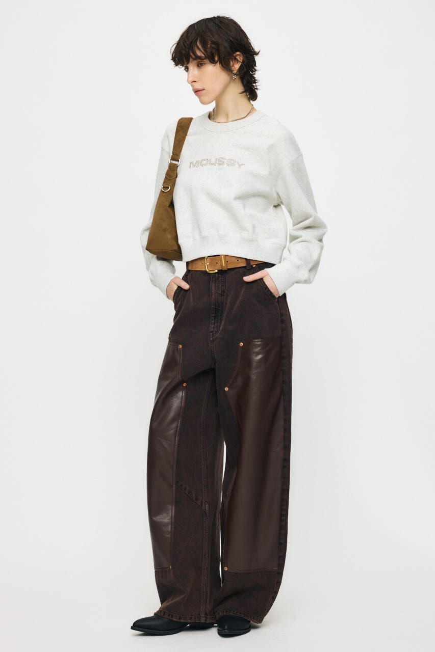 MOUSSY「LITTLE POPS LOGO プルオーバー」|パーカー|