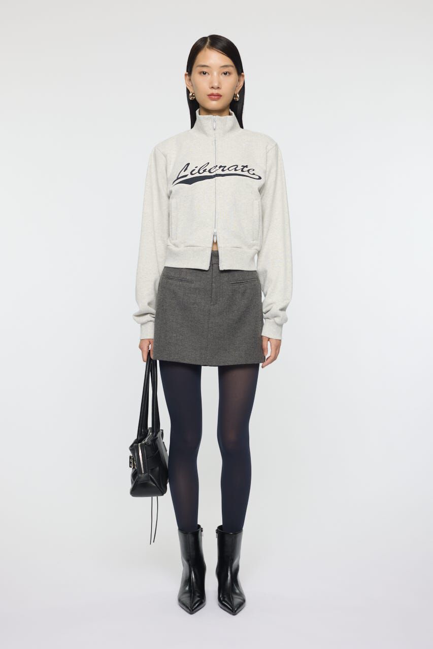 MOUSSY「VARSITY LOGO TRACK ジャケット」|Tシャツ・カットソー|