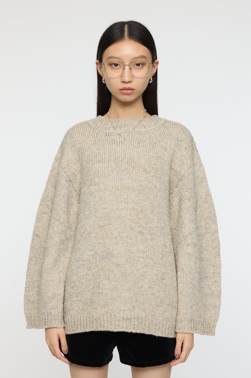 MOUSSY「BRUSHED OVERSIZEDセーター」|ニット・セーター|