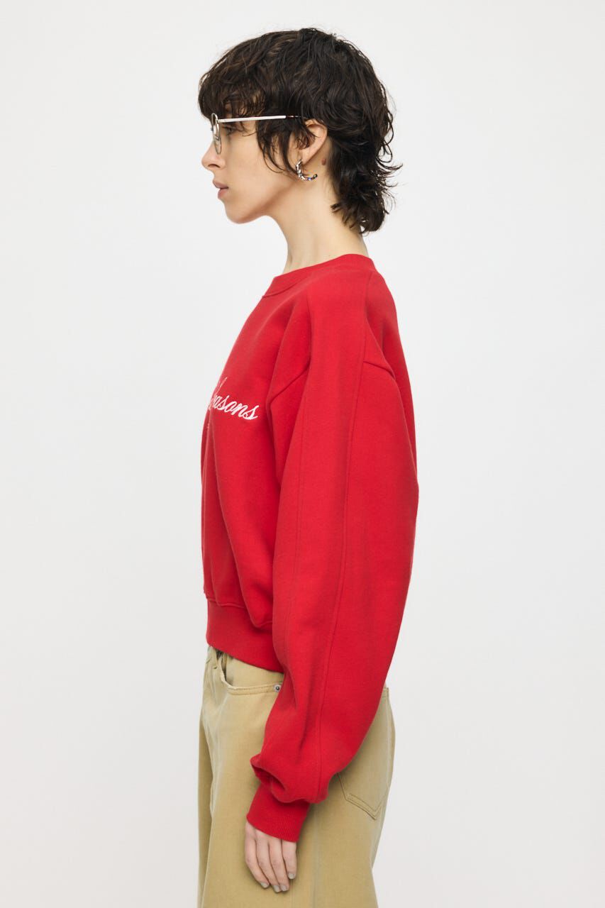 MOUSSY「CC EMBROIDERY プルオーバー」|パーカー|